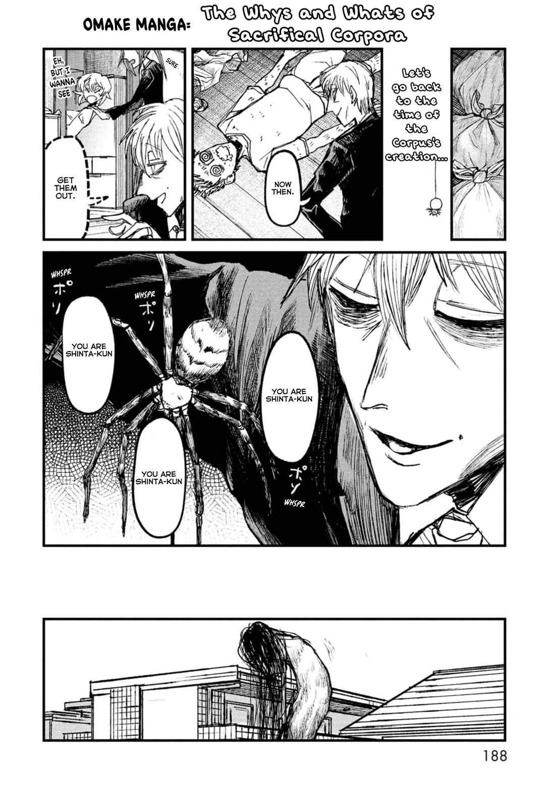 Nikubami Honegishimi Chapter 10.5 page 1 - Chapter 10.5: The Whys and Whats of Sacrificial Corpora + Omake