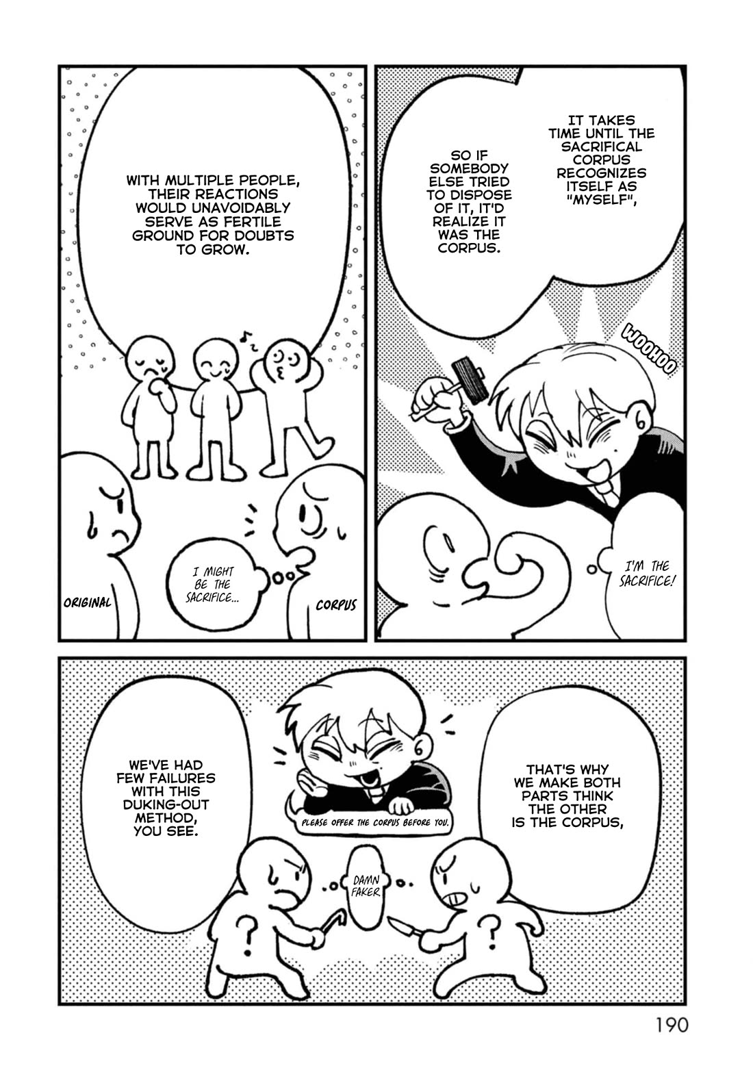 Nikubami Honegishimi Chapter 10.5 page 3 - Chapter 10.5: The Whys and Whats of Sacrificial Corpora + Omake
