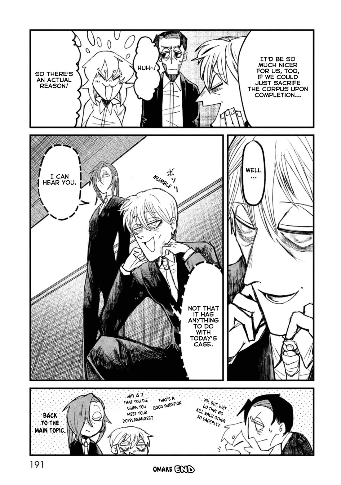 Nikubami Honegishimi Chapter 10.5 page 4 - Chapter 10.5: The Whys and Whats of Sacrificial Corpora + Omake