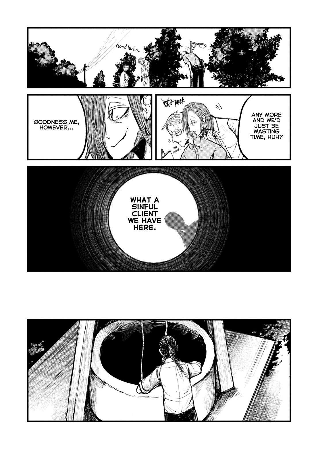 Nikubami Honegishimi Chapter 10 page 17 - Chapter 10: Birth-Monk's Dry Well