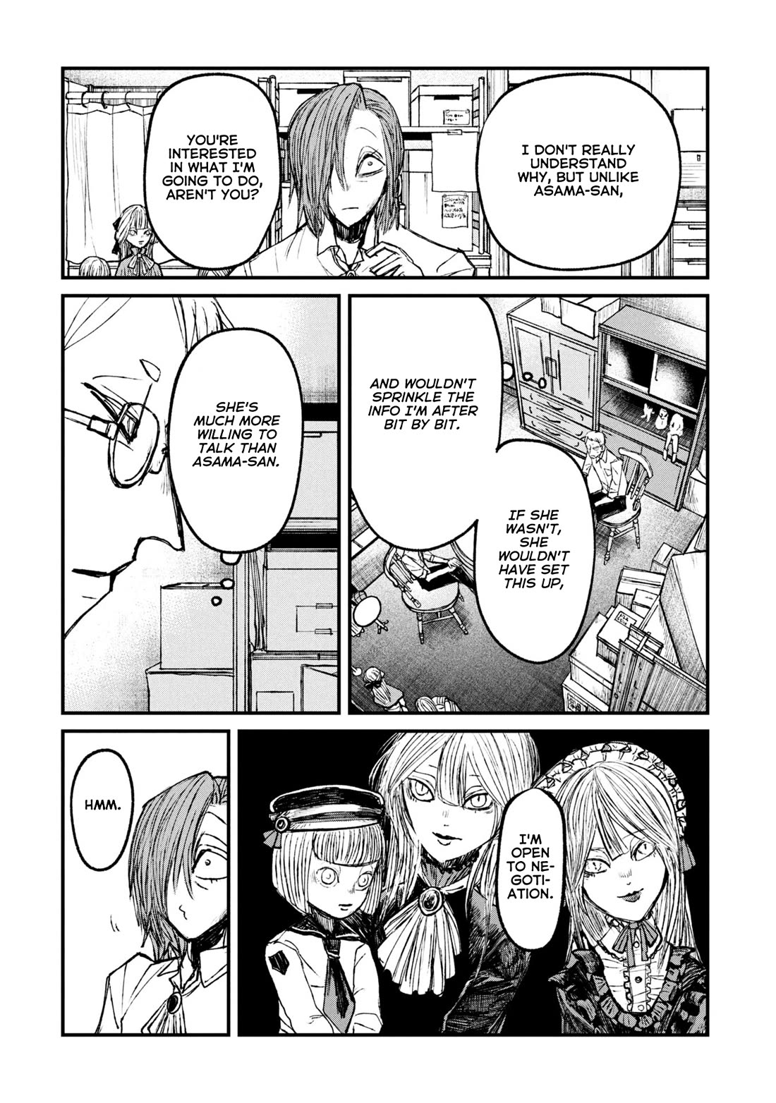 Nikubami Honegishimi Chapter 10 page 2 - Chapter 10: Birth-Monk's Dry Well