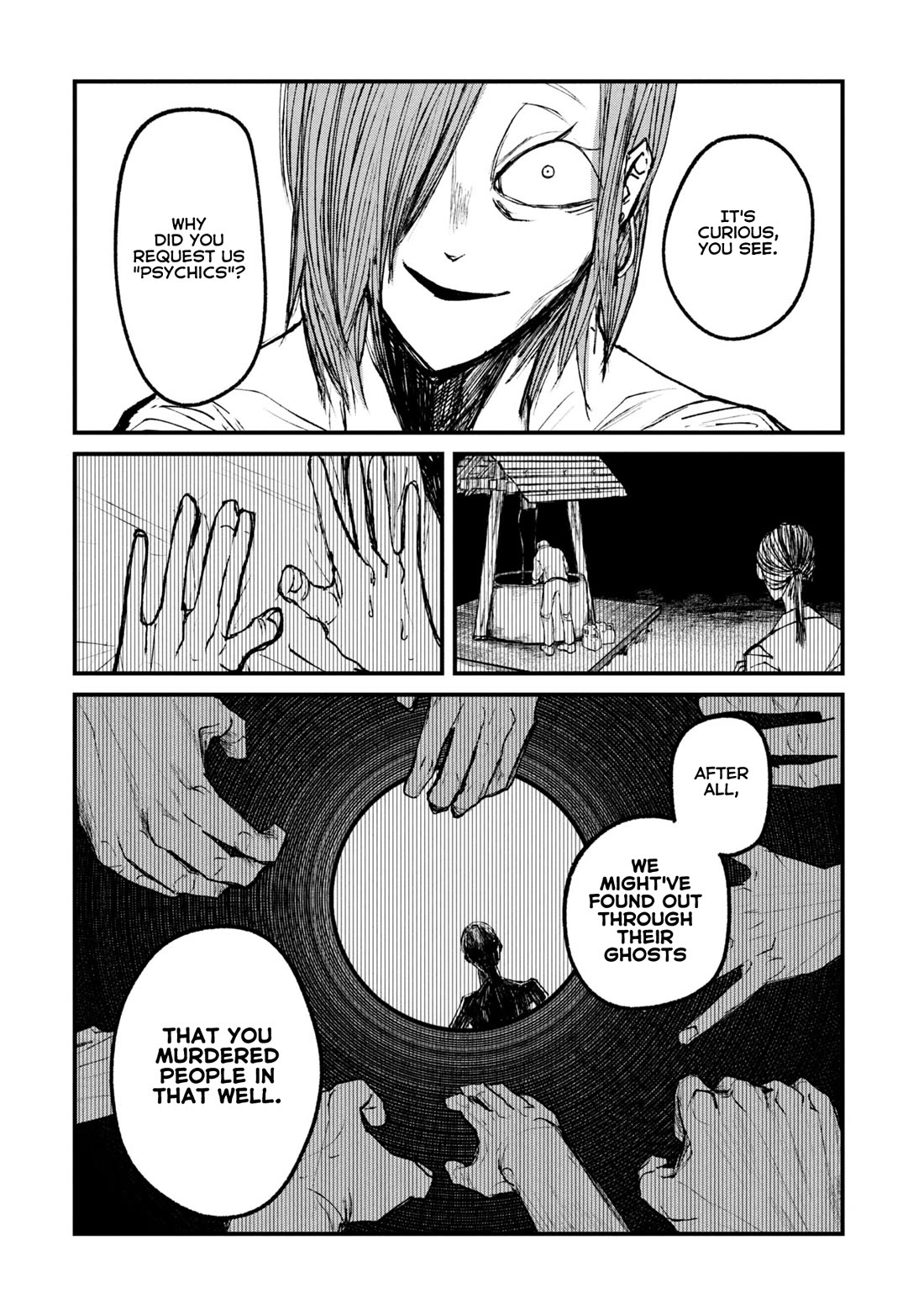 Nikubami Honegishimi Chapter 10 page 20 - Chapter 10: Birth-Monk's Dry Well