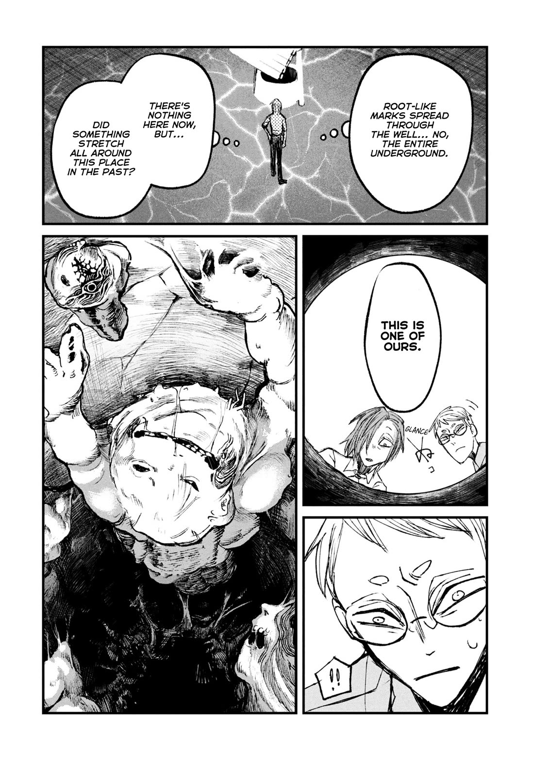 Nikubami Honegishimi Chapter 10 page 6 - Chapter 10: Birth-Monk's Dry Well