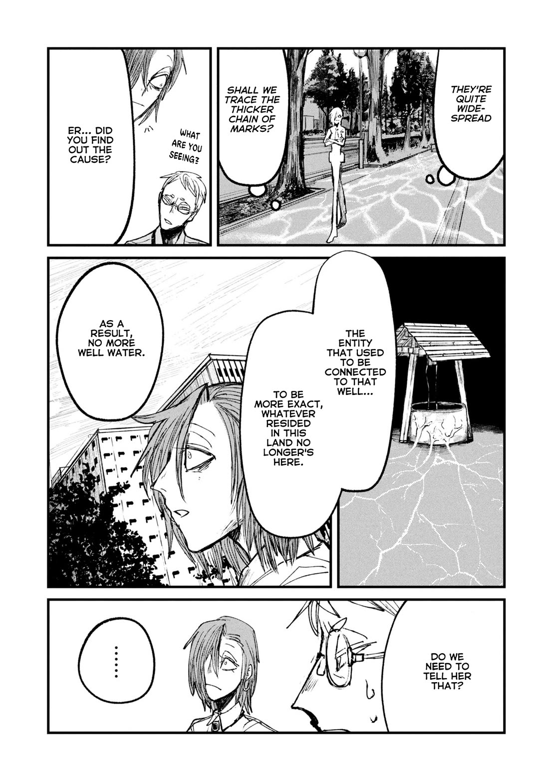 Nikubami Honegishimi Chapter 10 page 9 - Chapter 10: Birth-Monk's Dry Well
