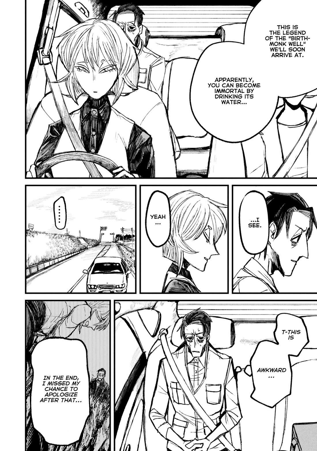 Nikubami Honegishimi Chapter 11.1 page 8 - Chapter 11.1: Birth-Monk's Well (Former)