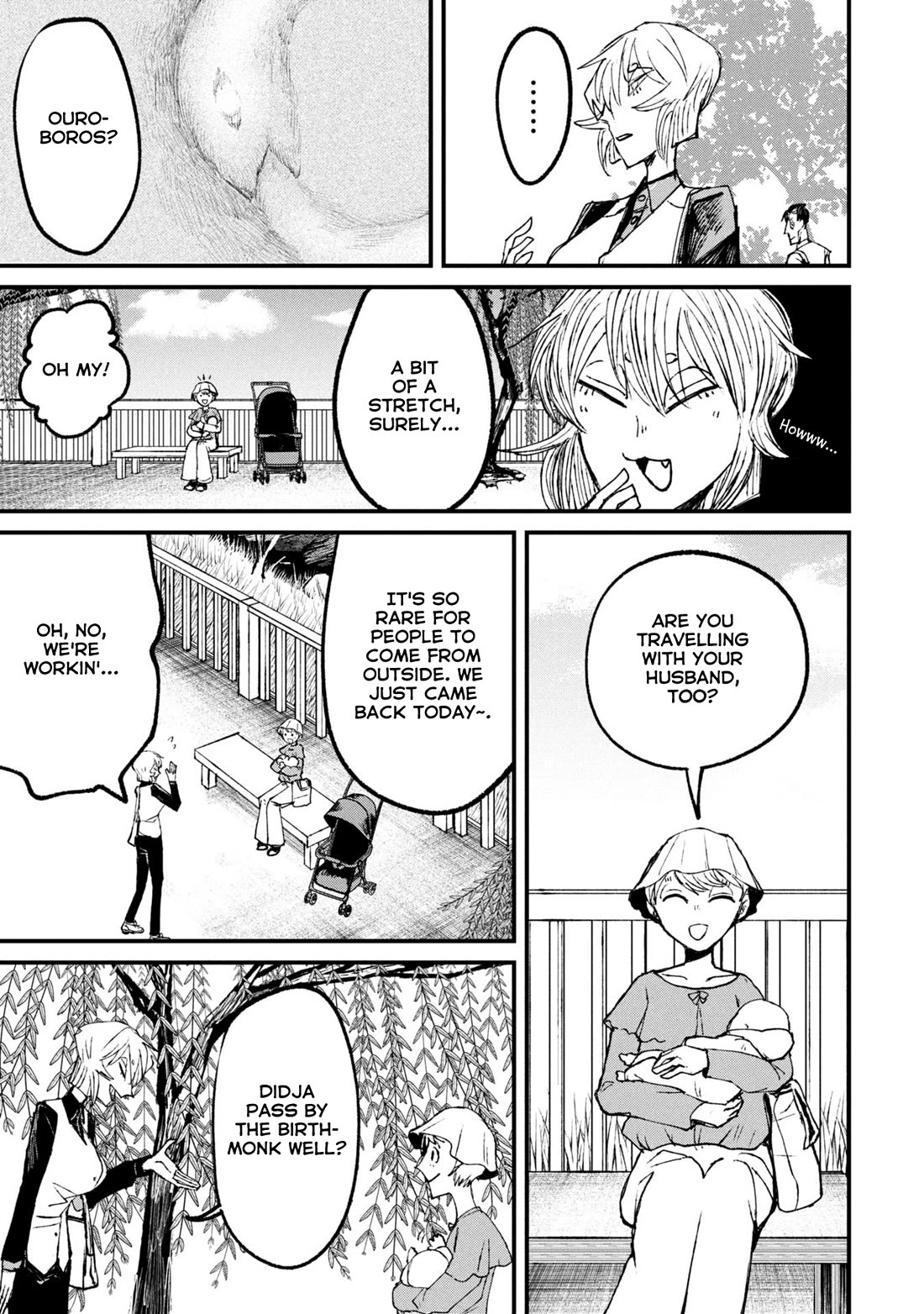 Nikubami Honegishimi Chapter 11.2 page 16 - Chapter 11.2: Birth-Monk's Well (Middle)