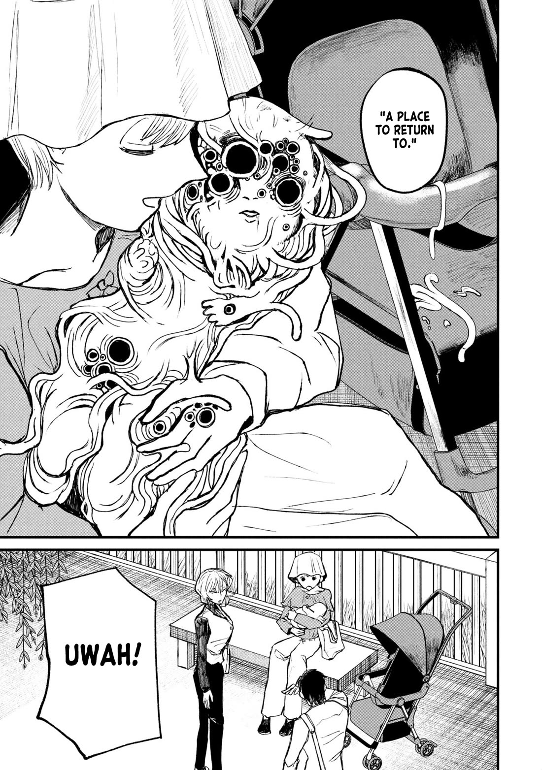 Nikubami Honegishimi Chapter 11.2 page 18 - Chapter 11.2: Birth-Monk's Well (Middle)