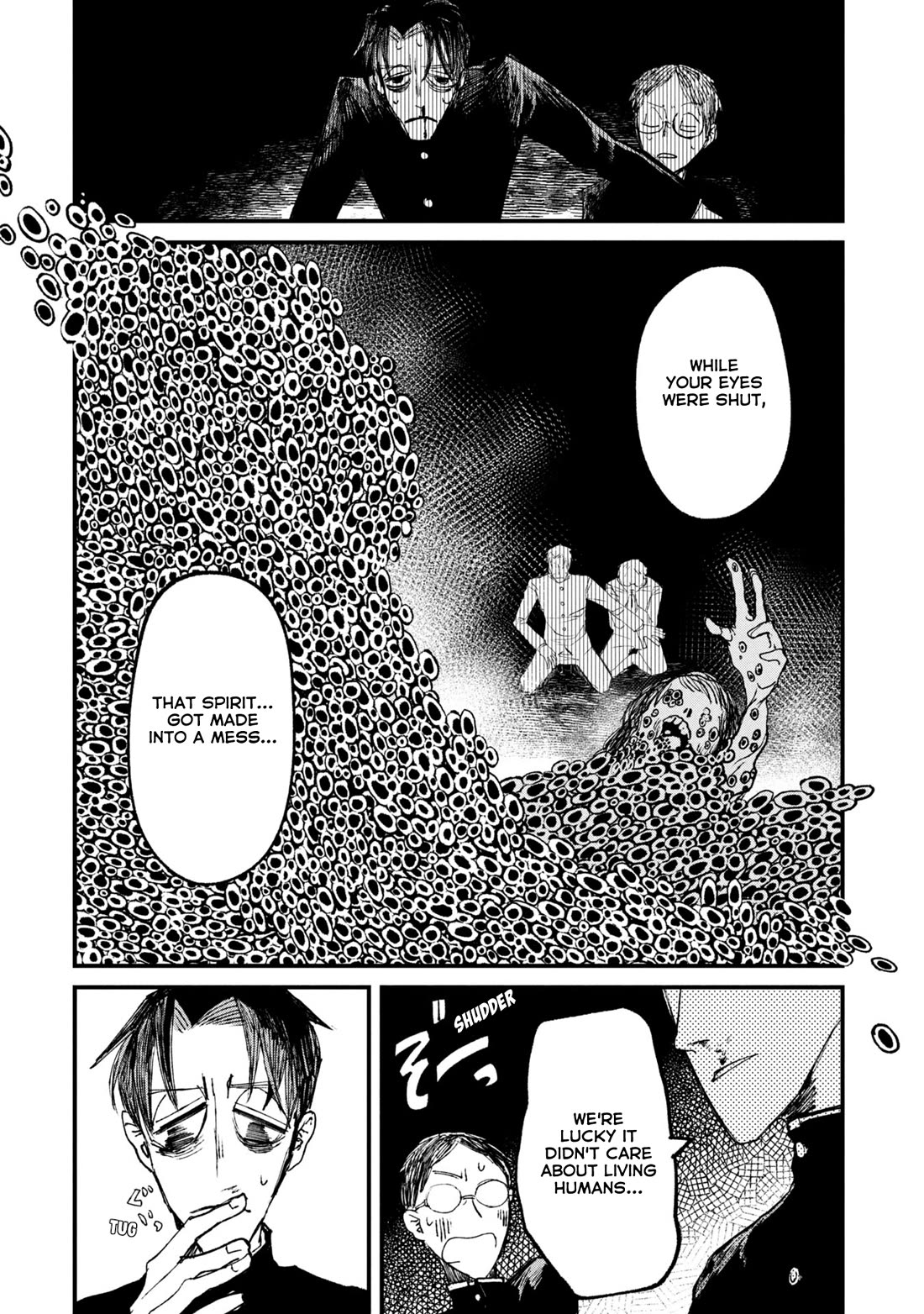 Nikubami Honegishimi Chapter 11.5 page 10 - Chapter 11.5: Spirits and Supplementary Lessons and Youth