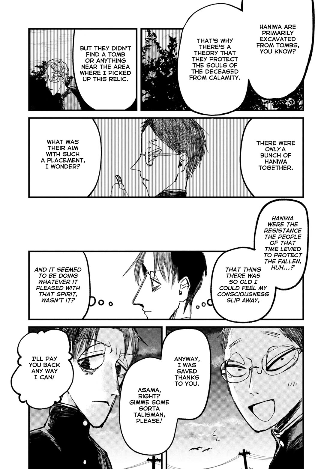 Nikubami Honegishimi Chapter 11.5 page 11 - Chapter 11.5: Spirits and Supplementary Lessons and Youth