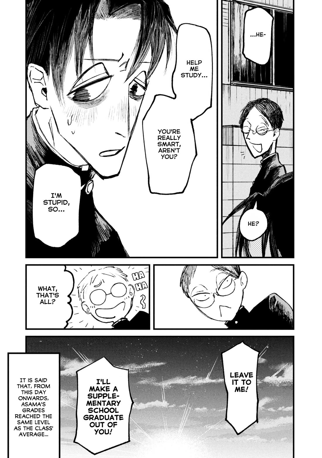 Nikubami Honegishimi Chapter 11.5 page 12 - Chapter 11.5: Spirits and Supplementary Lessons and Youth