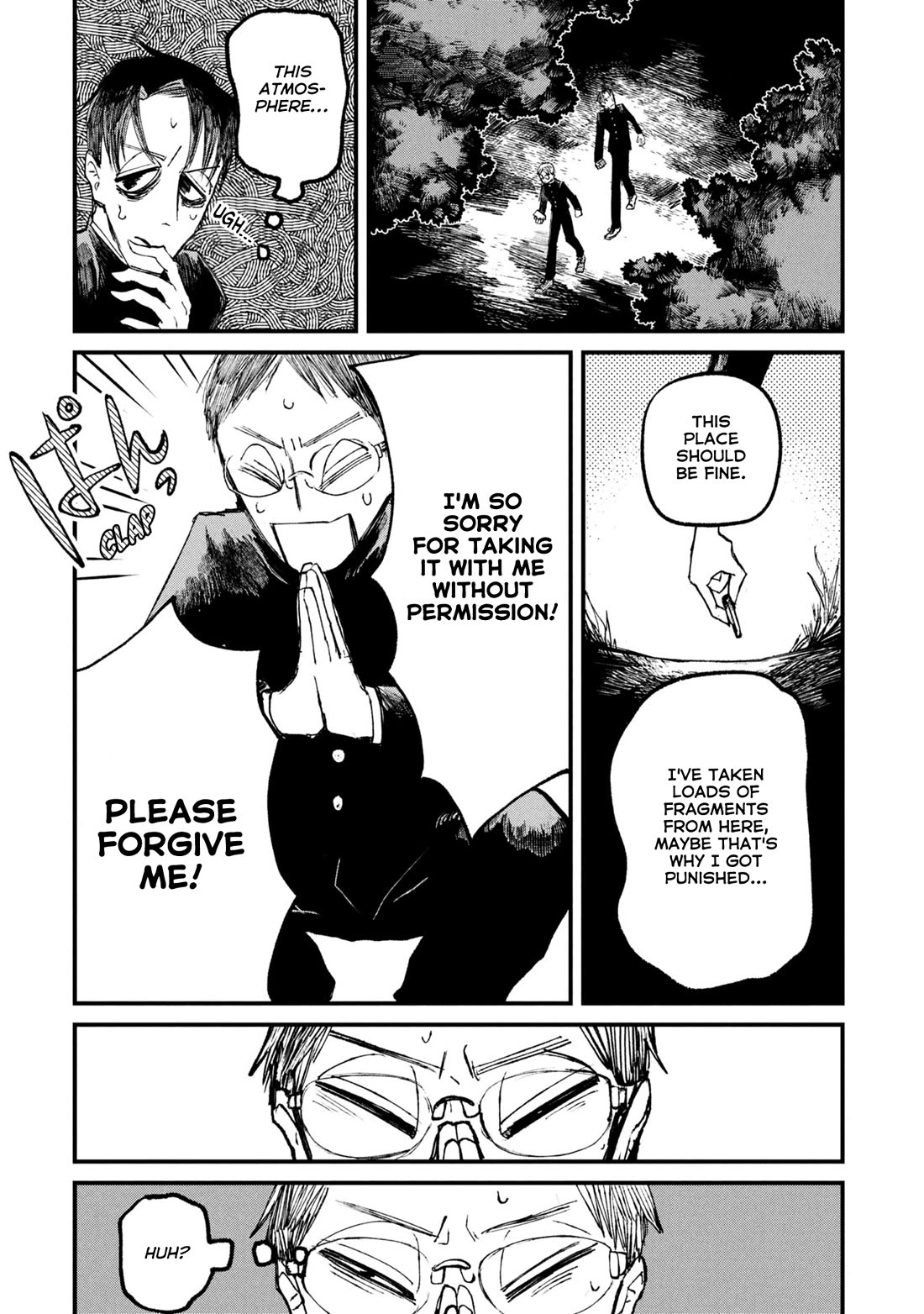 Nikubami Honegishimi Chapter 11.5 page 6 - Chapter 11.5: Spirits and Supplementary Lessons and Youth