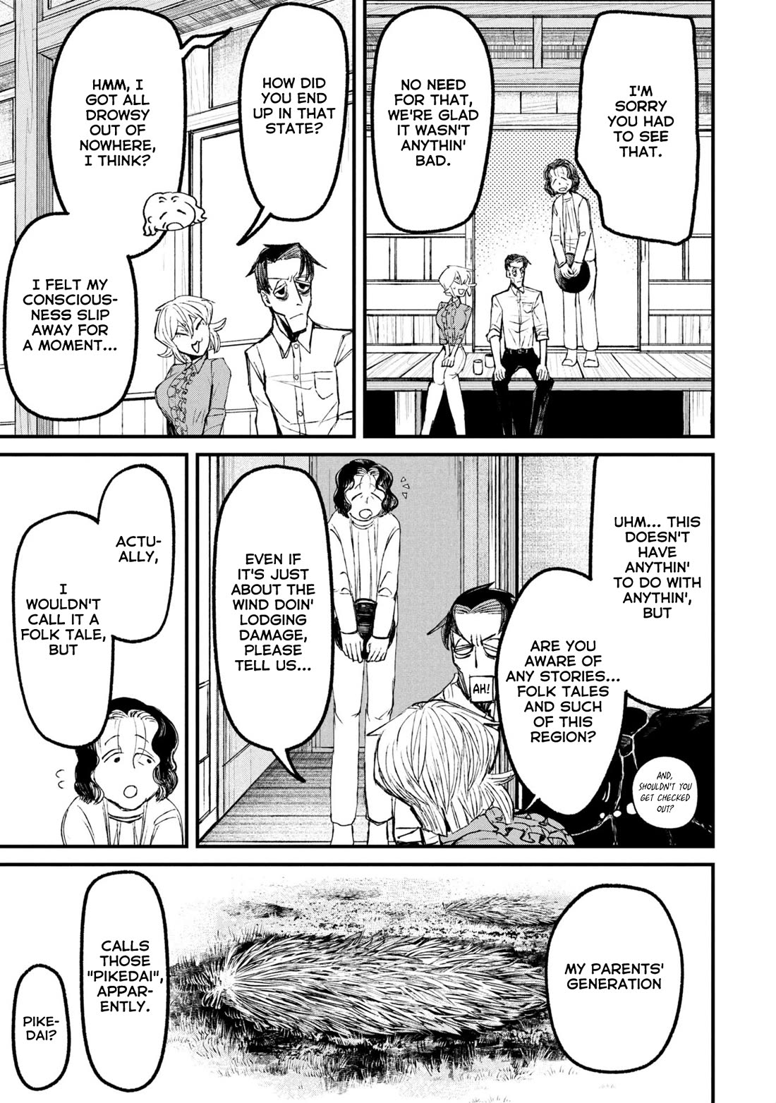 Nikubami Honegishimi Chapter 12.1 page 15 - Chapter 12.1: Daruma's Eye-picking Hour (Former)