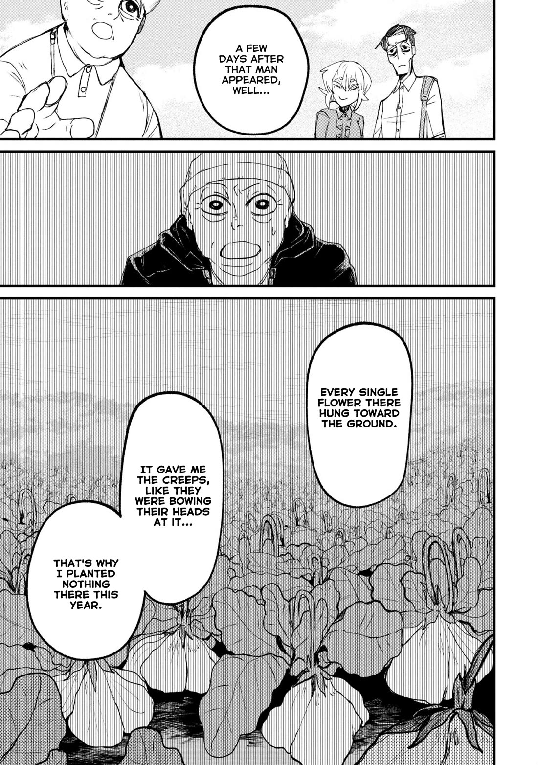 Nikubami Honegishimi Chapter 12.1 page 7 - Chapter 12.1: Daruma's Eye-picking Hour (Former)