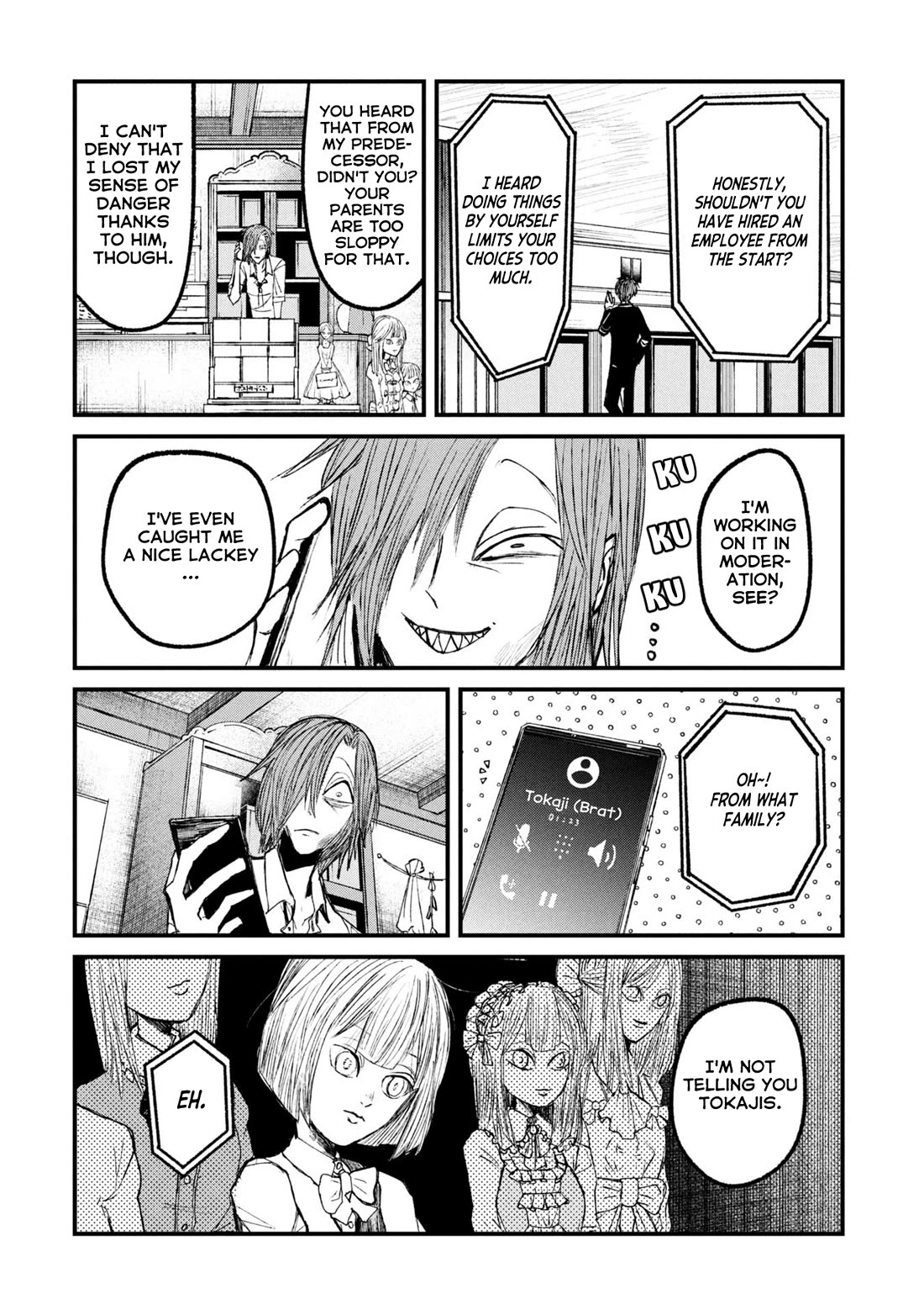 Nikubami Honegishimi Chapter 13.1 page 2 - Chapter 13.1: Adorned in Inky Black (Former)