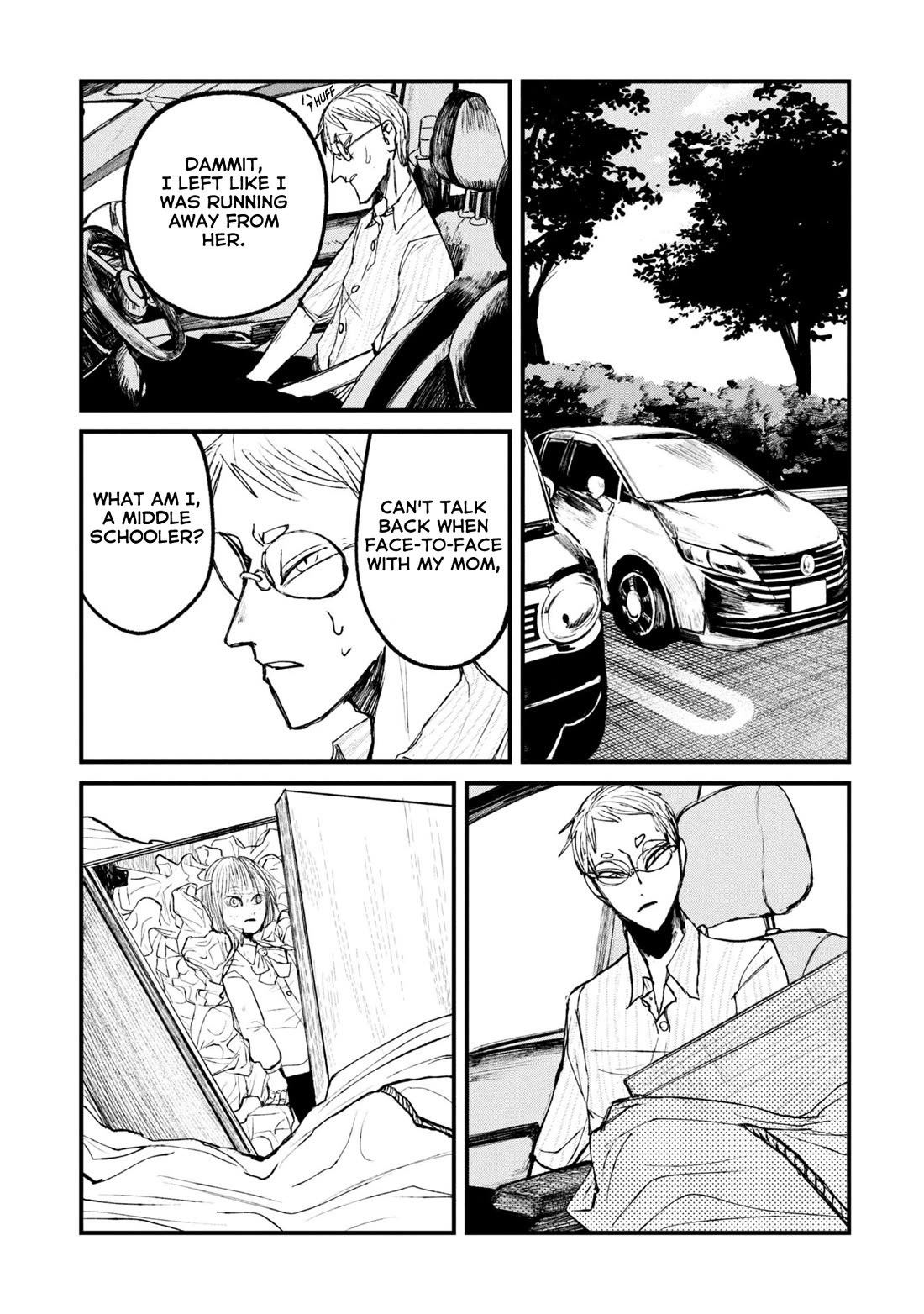 Nikubami Honegishimi Chapter 13.2 page 13 - Chapter 13.2: Adorned in Inky Black (Latter)
