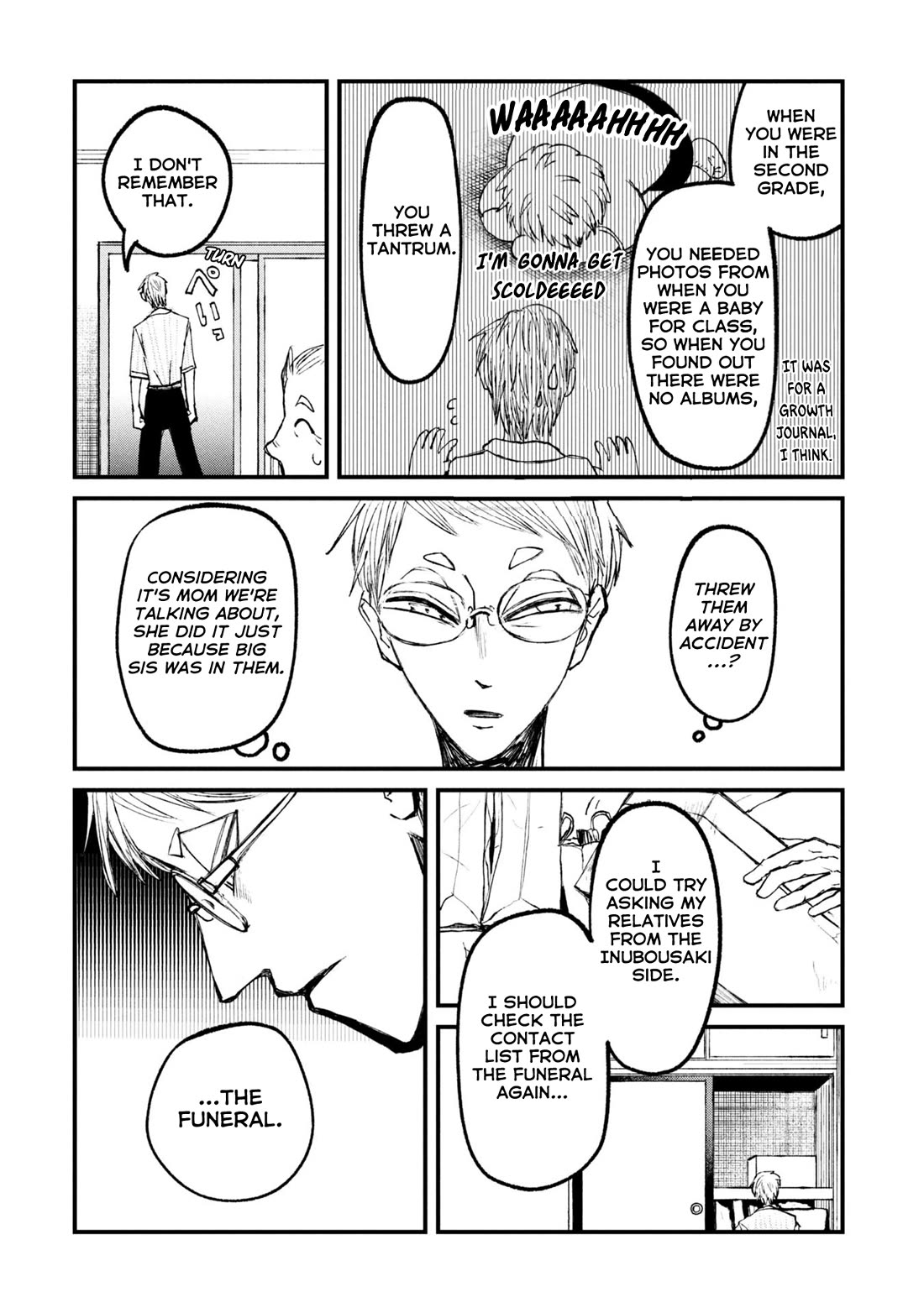 Nikubami Honegishimi Chapter 13.2 page 4 - Chapter 13.2: Adorned in Inky Black (Latter)