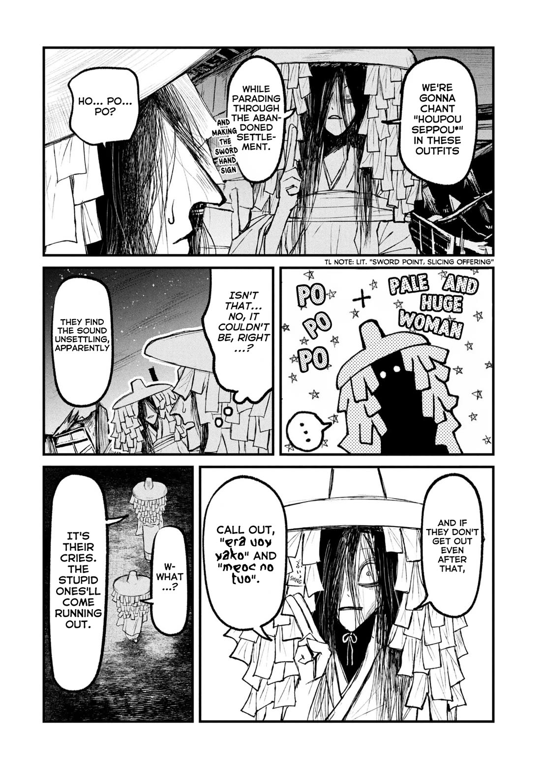 Nikubami Honegishimi Chapter 14.2 page 5 - Chapter 14.2: Life-sapping Haunts (Latter)