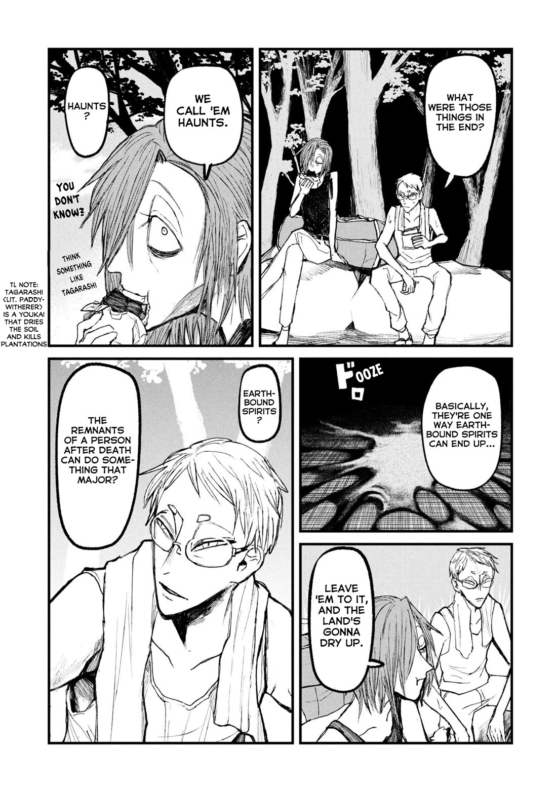 Nikubami Honegishimi Chapter 14.2 page 8 - Chapter 14.2: Life-sapping Haunts (Latter)