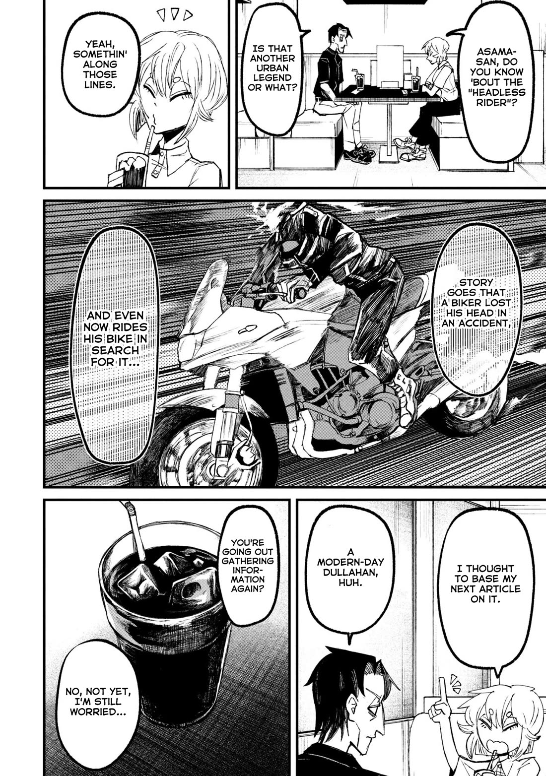 Nikubami Honegishimi Chapter 15.1 page 8 - Chapter 15.1: Flashing Lives ①