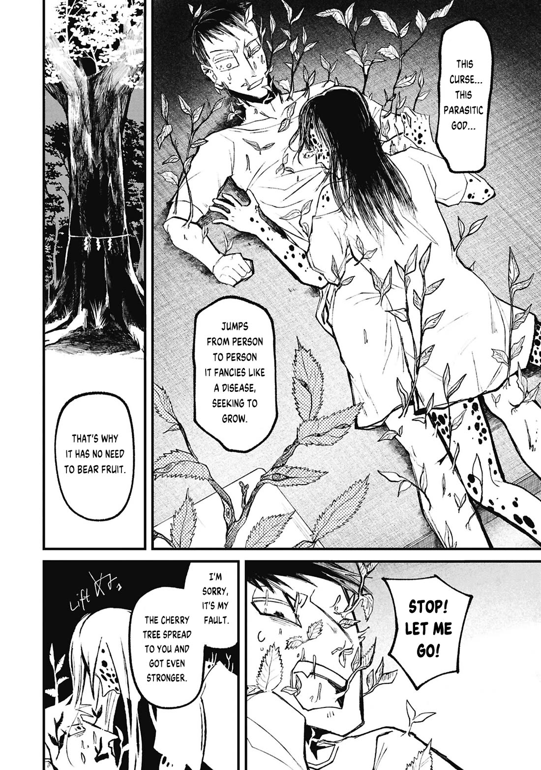 Nikubami Honegishimi Chapter 16.2 page 13 - Chapter 16.2: Parasite God (Latter)