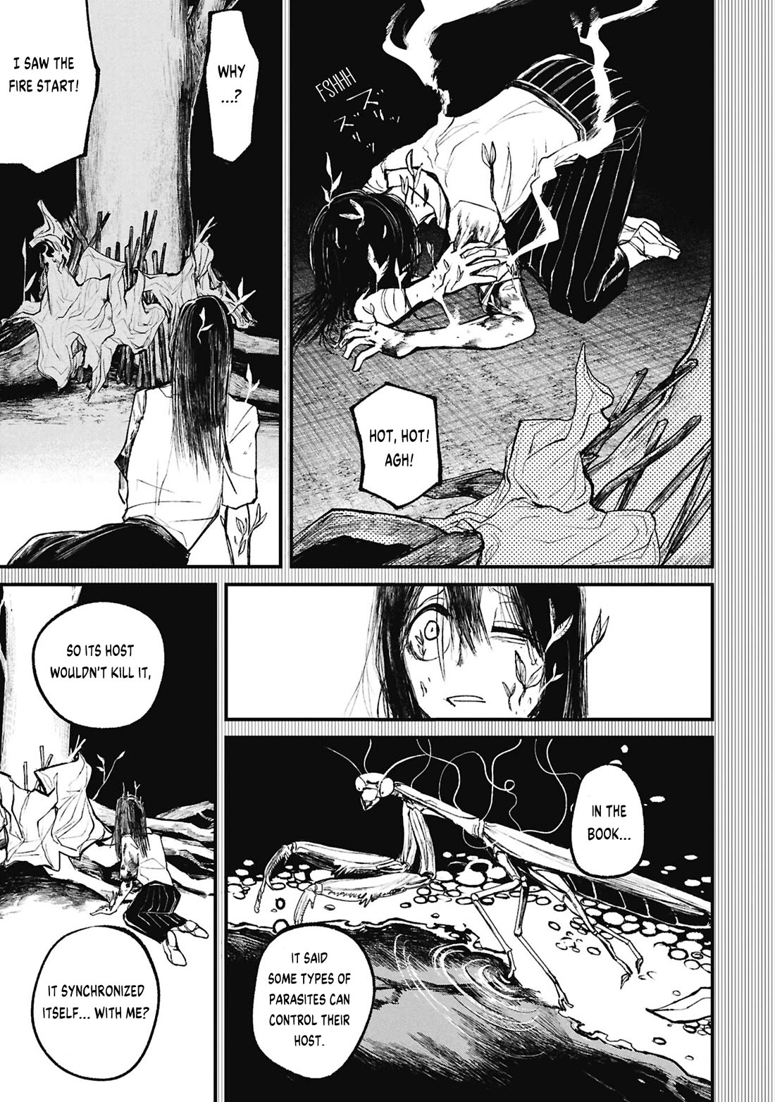 Nikubami Honegishimi Chapter 16.2 page 8 - Chapter 16.2: Parasite God (Latter)