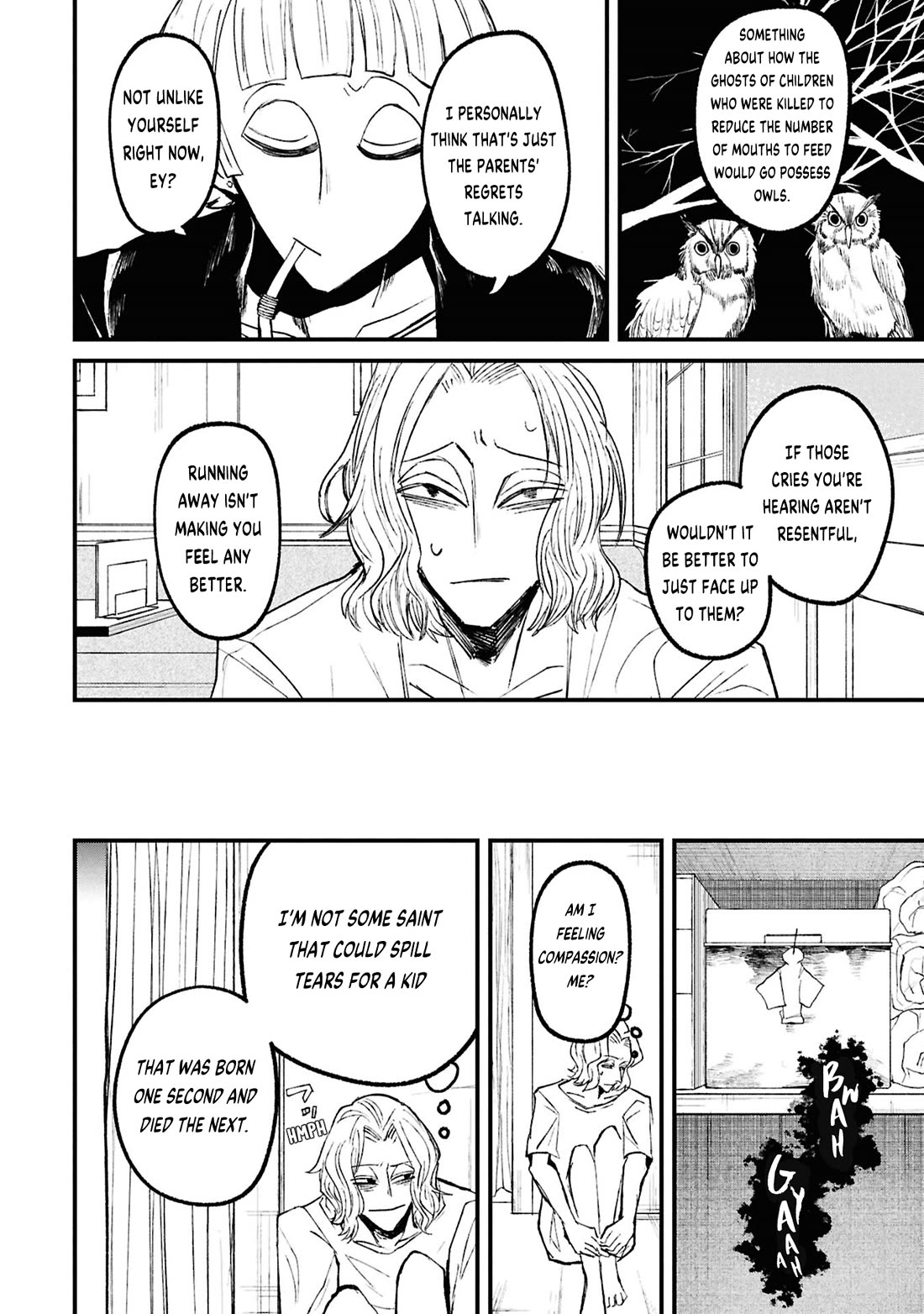 Nikubami Honegishimi Chapter 17.2 page 5 - Chapter 17.2: Nest-borrowing Specter (Middle)