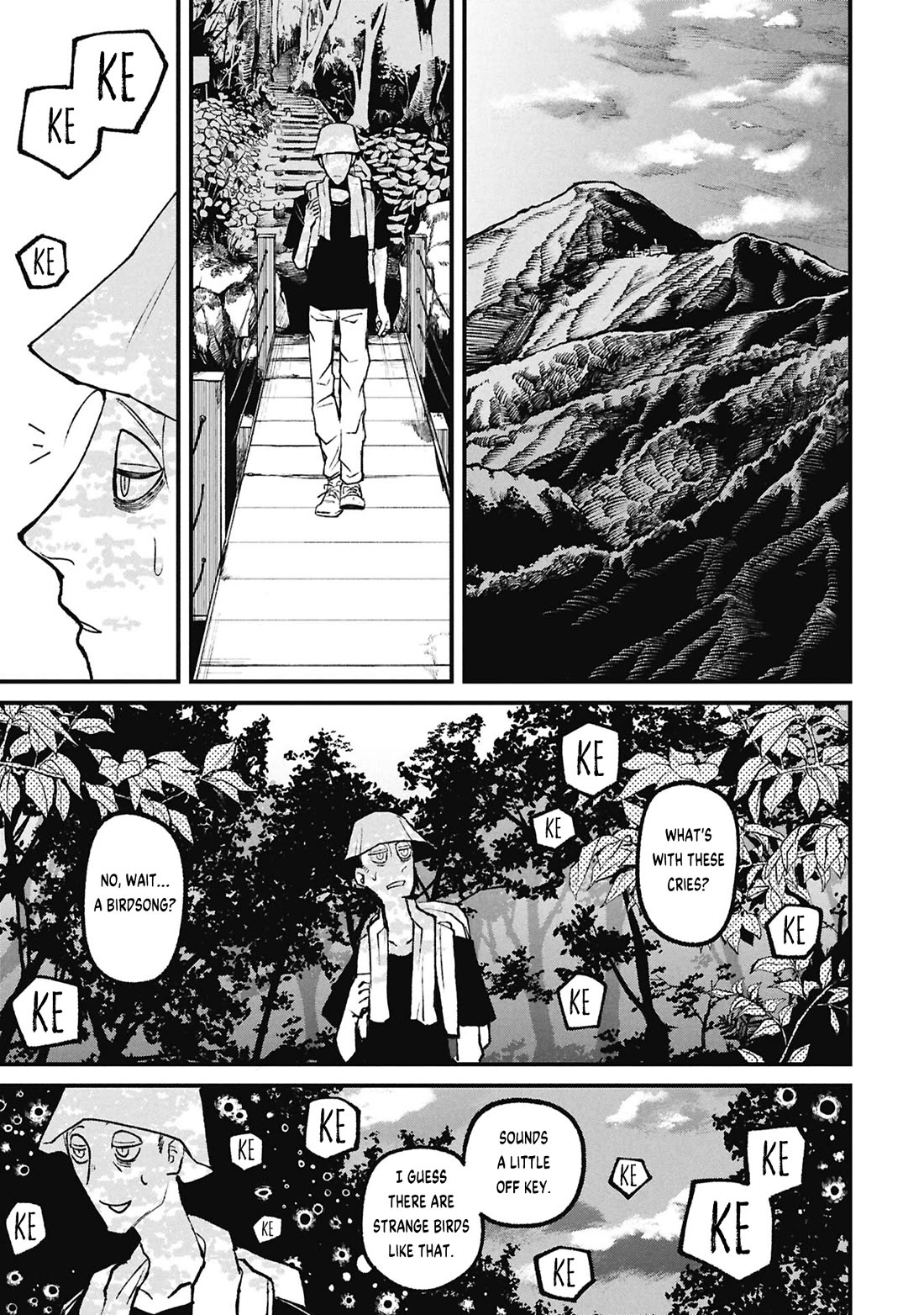 Nikubami Honegishimi Chapter 19.1 page 1 - Chapter 19.1: Mountain Mermaids of the Serpentine Straight Road (Former)
