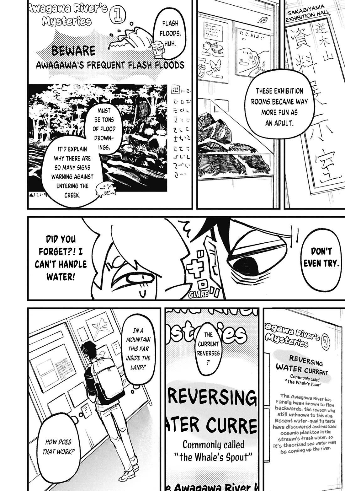 Nikubami Honegishimi Chapter 19.1 page 12 - Chapter 19.1: Mountain Mermaids of the Serpentine Straight Road (Former)