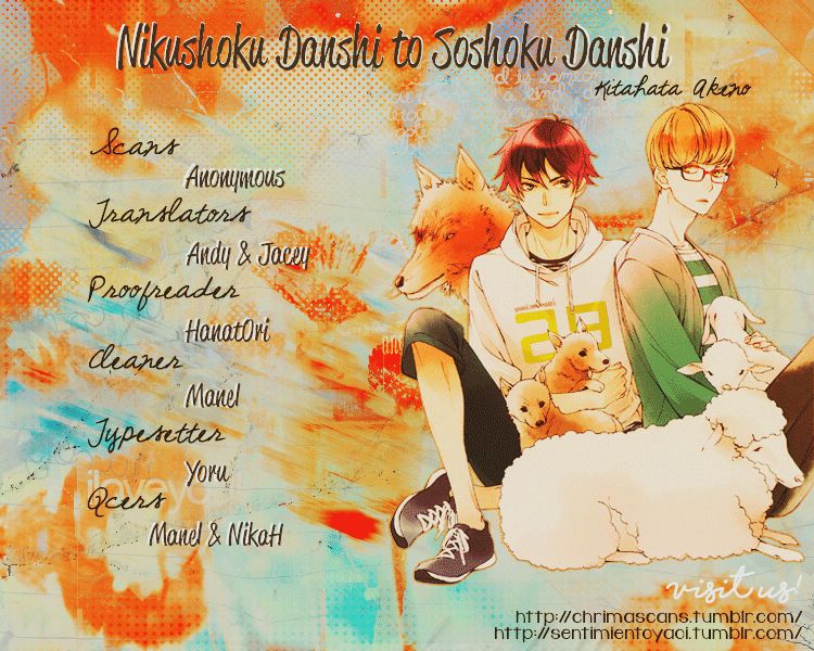 Nikushoku Danshi to Soshoku Danshi Chapter 1 page 35 - Chapter 1