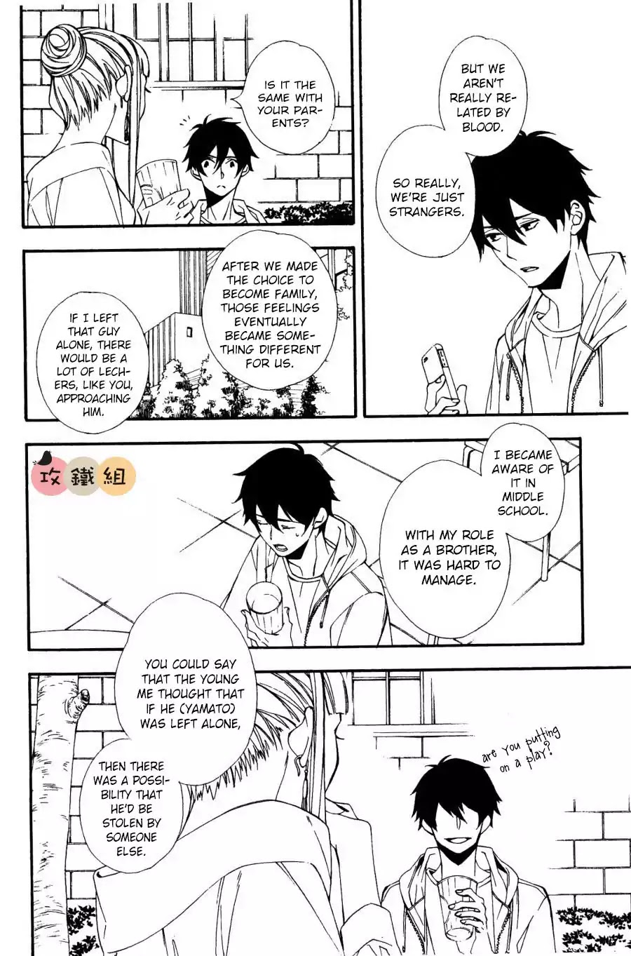 Nikushoku Danshi to Soshoku Danshi Chapter 4 page 22 - Chapter 4