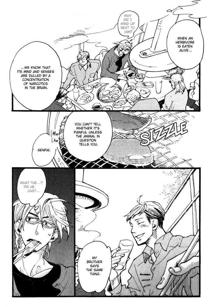 Nikushokujuu no Table Manner Chapter 3 page 5 - Chapter 3 : Carnivorous Animal's Table Manners