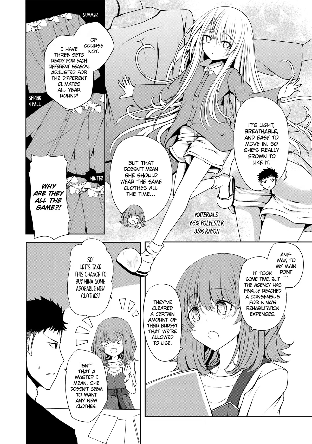 Nina is Plotting My Death! Chapter 3 page 6 - Chapter 3: New Clothes