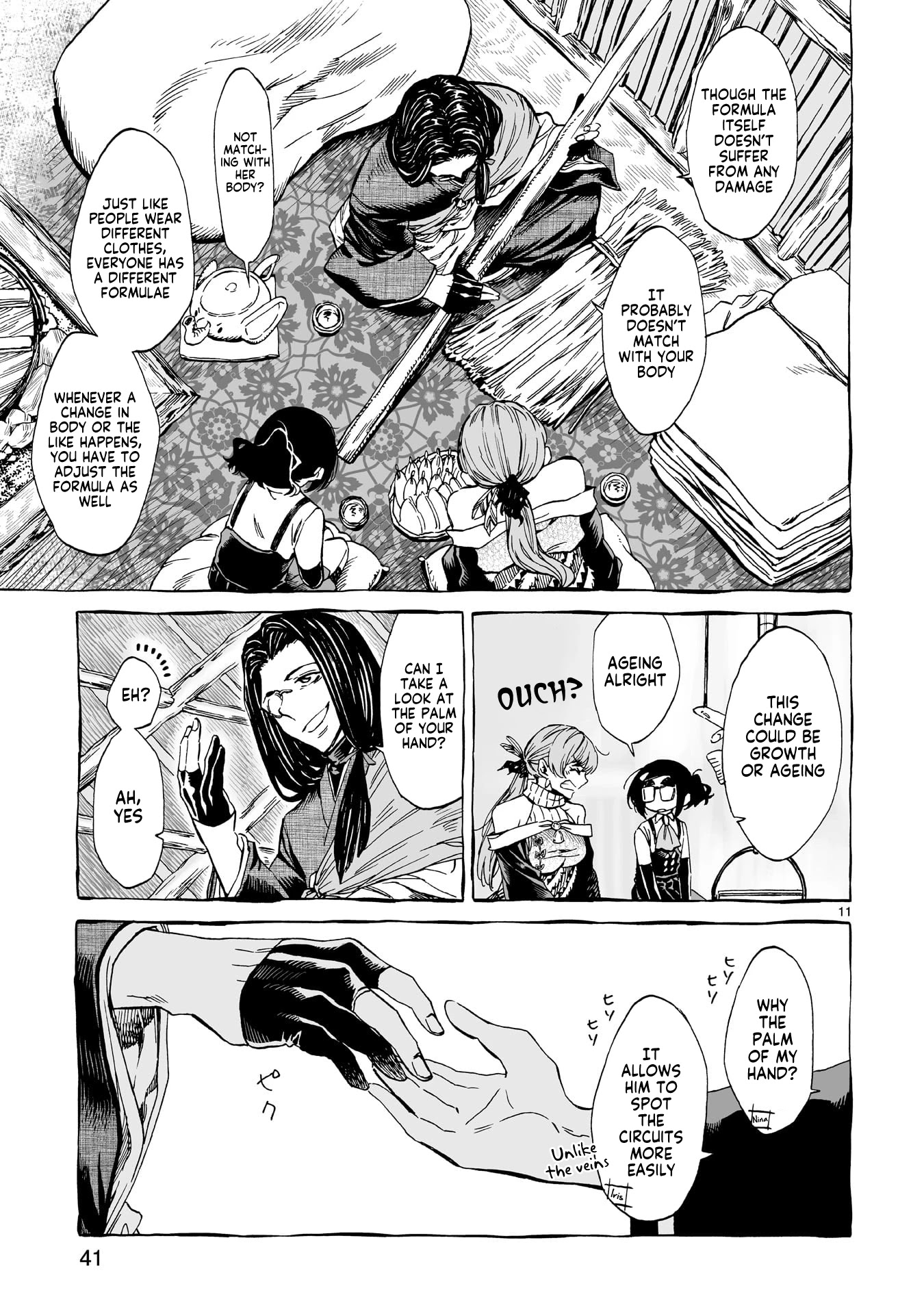 Nina-san no Mahou Seikatsu Chapter 16 page 10 - Chapter 16: The teacher and student from the north (First Part)
