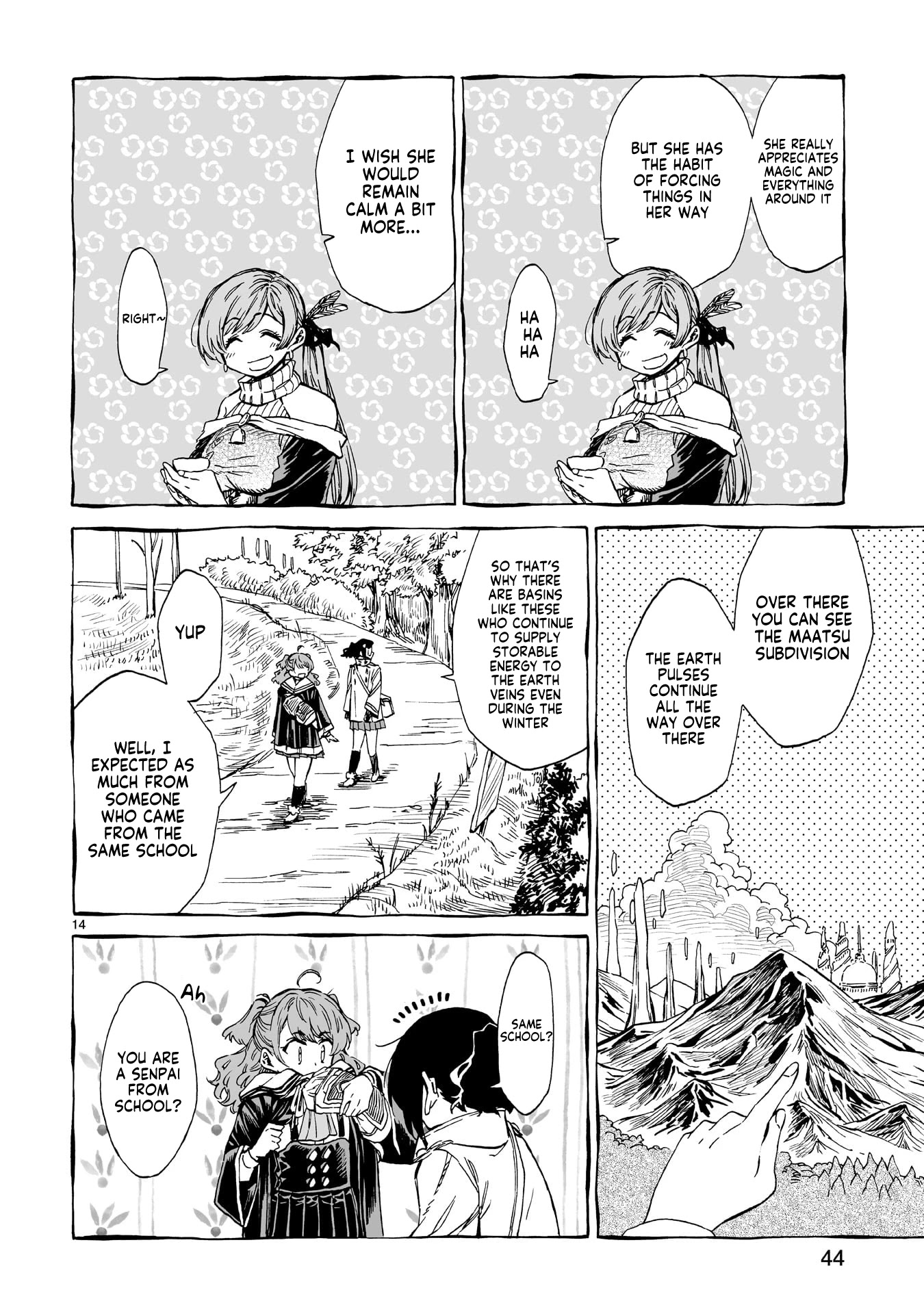 Nina-san no Mahou Seikatsu Chapter 16 page 13 - Chapter 16: The teacher and student from the north (First Part)