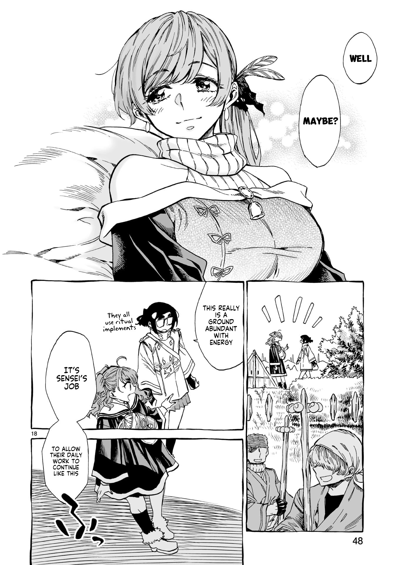 Nina-san no Mahou Seikatsu Chapter 16 page 17 - Chapter 16: The teacher and student from the north (First Part)