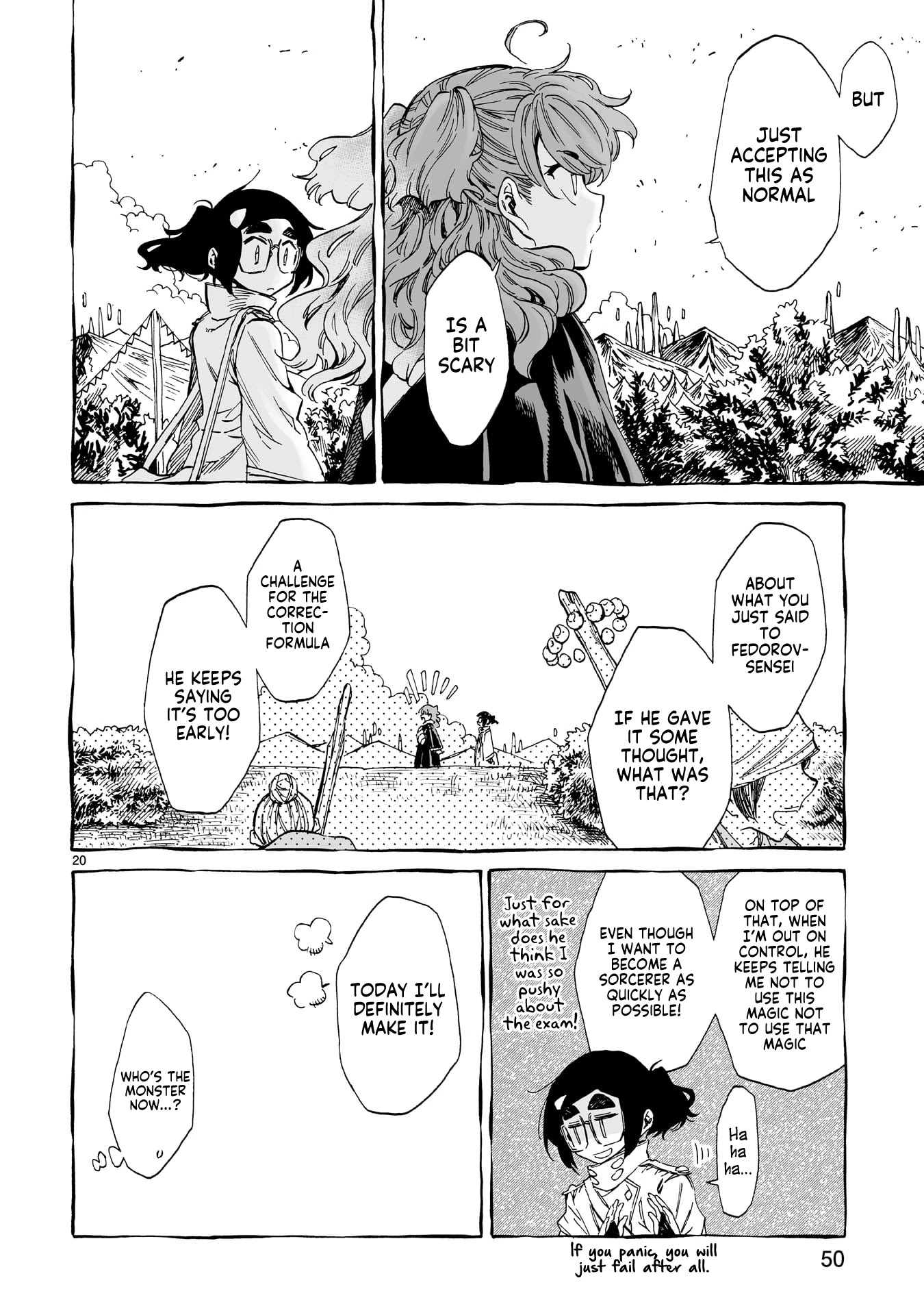 Nina-san no Mahou Seikatsu Chapter 16 page 19 - Chapter 16: The teacher and student from the north (First Part)