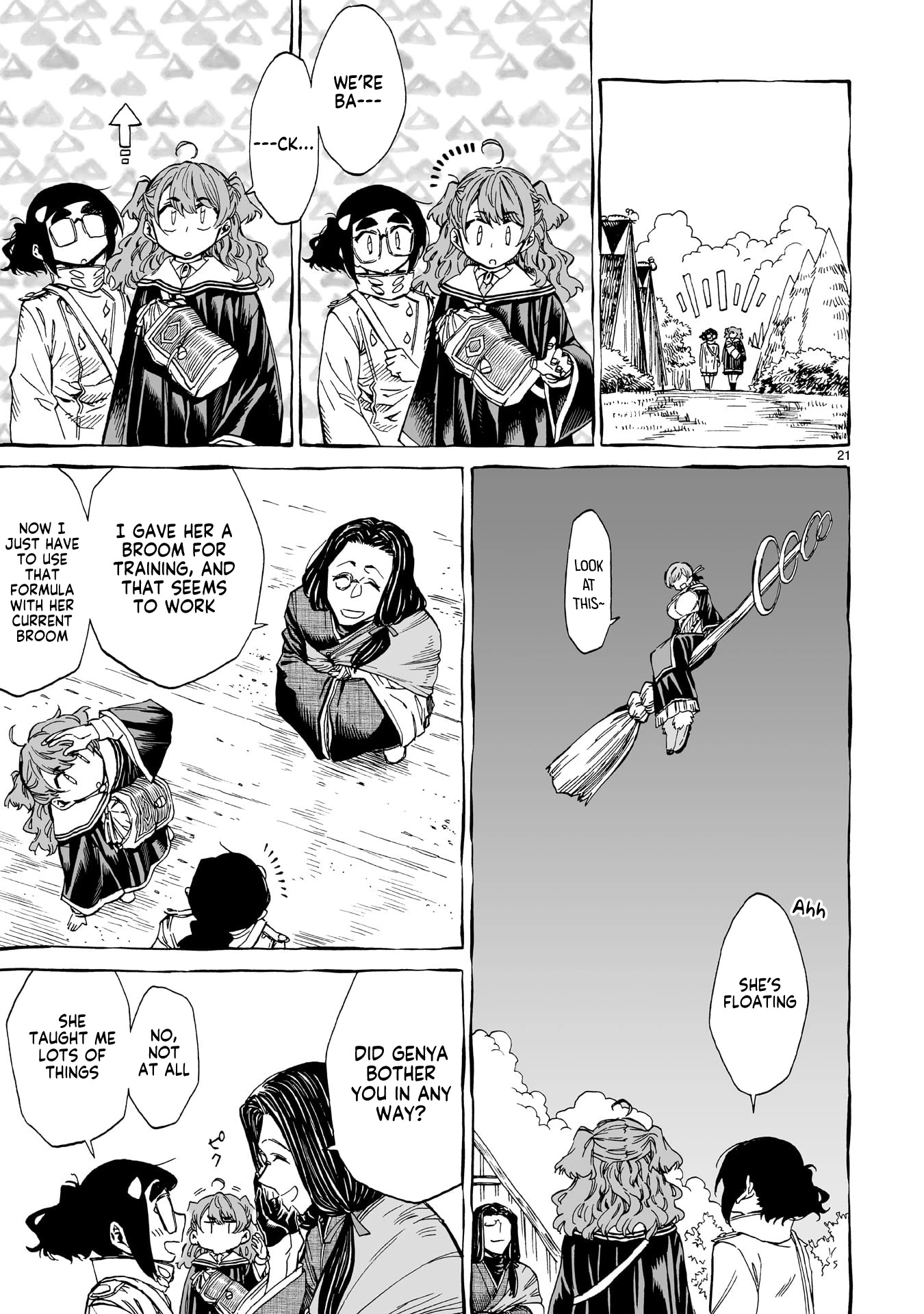 Nina-san no Mahou Seikatsu Chapter 16 page 20 - Chapter 16: The teacher and student from the north (First Part)
