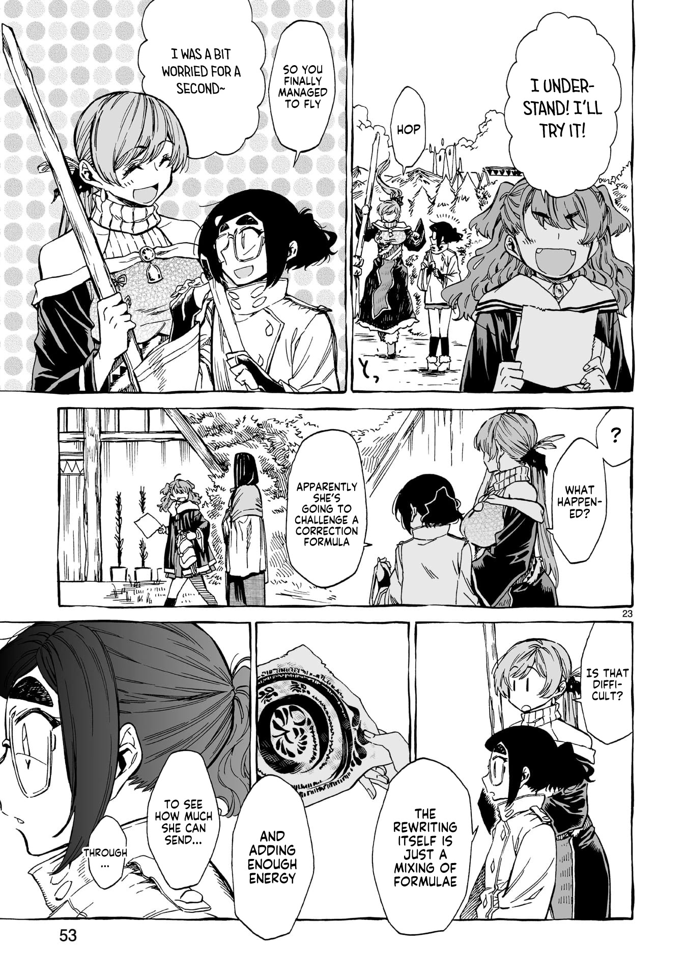 Nina-san no Mahou Seikatsu Chapter 16 page 22 - Chapter 16: The teacher and student from the north (First Part)