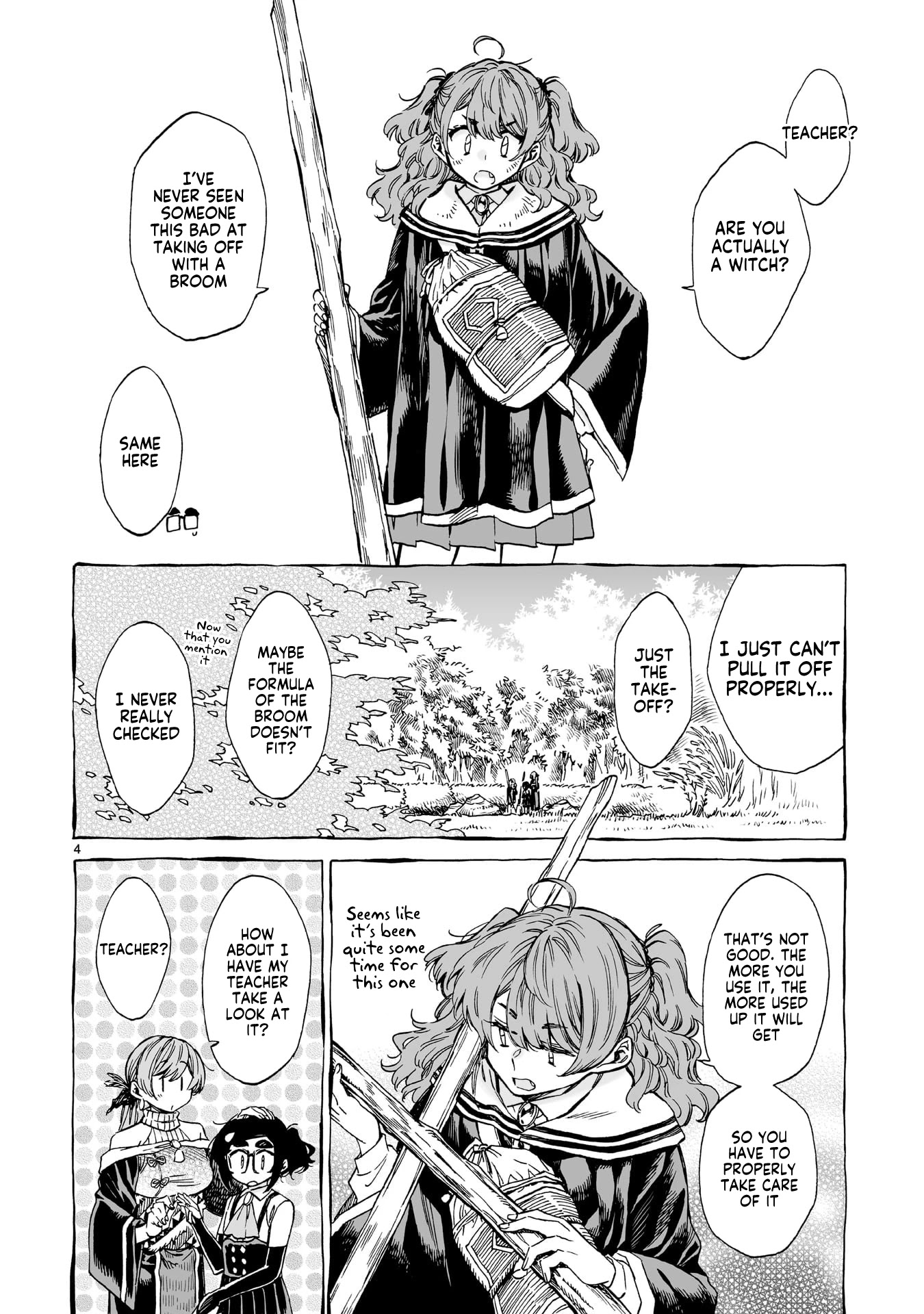 Nina-san no Mahou Seikatsu Chapter 16 page 4 - Chapter 16: The teacher and student from the north (First Part)
