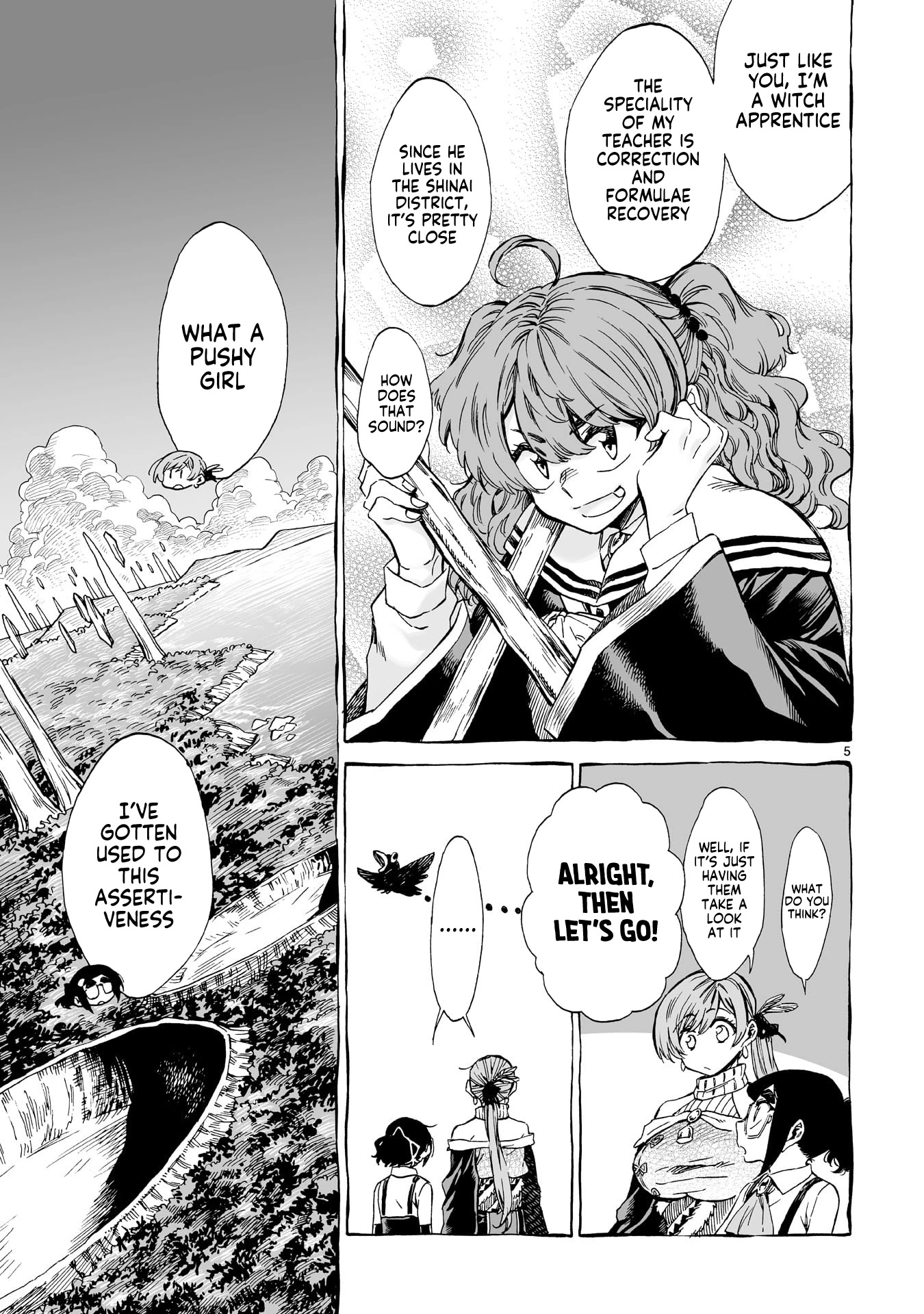 Nina-san no Mahou Seikatsu Chapter 16 page 5 - Chapter 16: The teacher and student from the north (First Part)