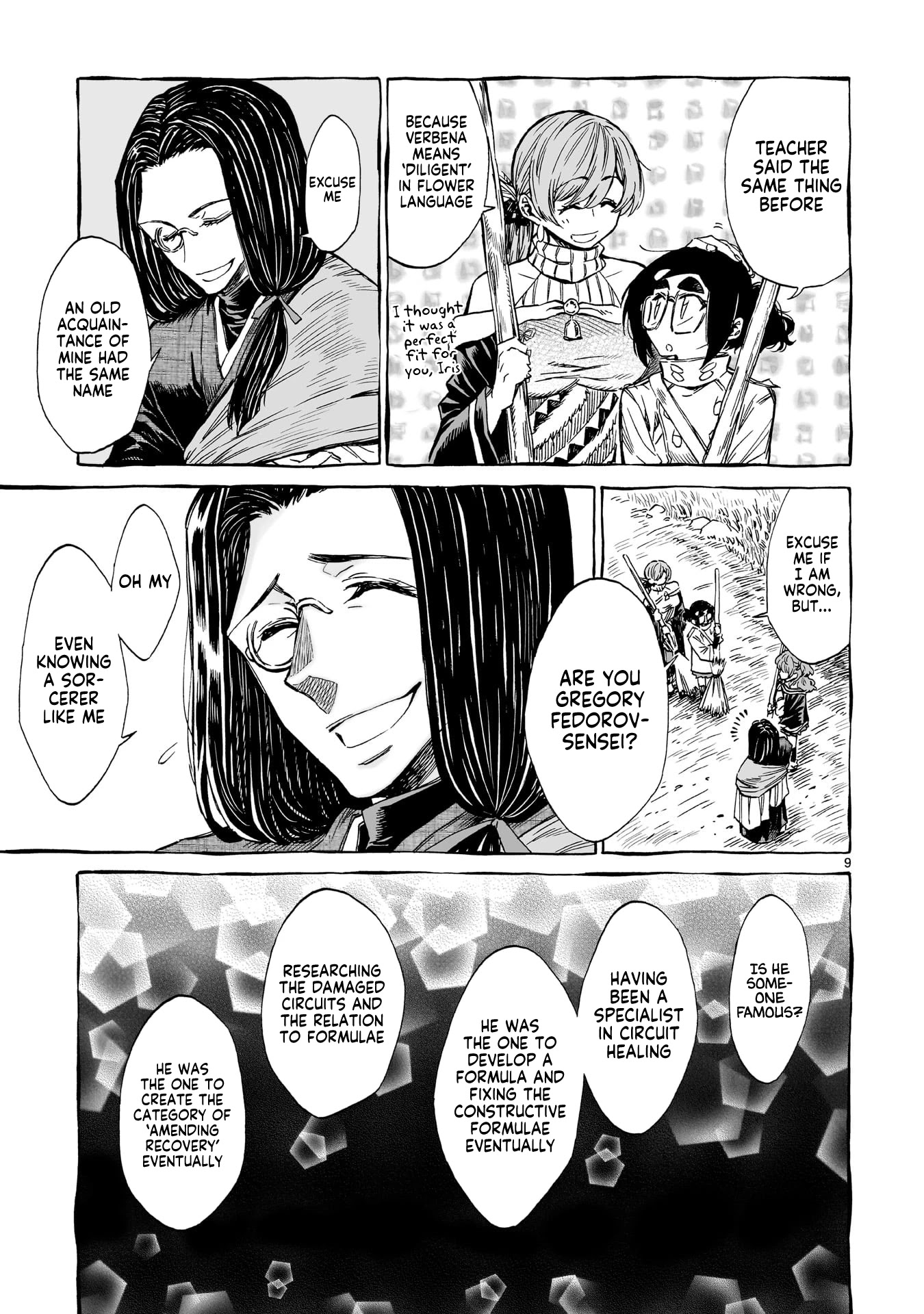 Nina-san no Mahou Seikatsu Chapter 16 page 8 - Chapter 16: The teacher and student from the north (First Part)