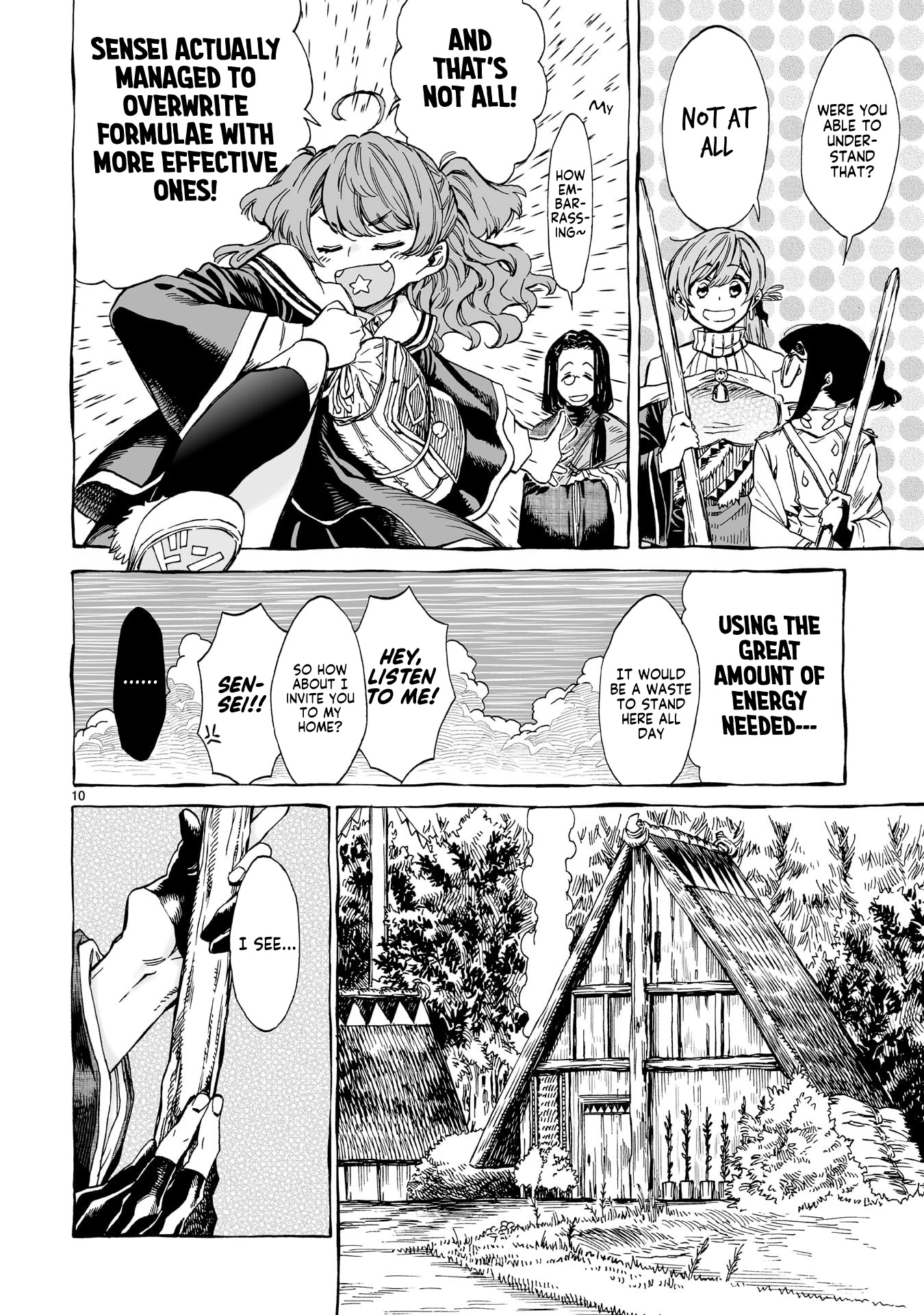 Nina-san no Mahou Seikatsu Chapter 16 page 9 - Chapter 16: The teacher and student from the north (First Part)
