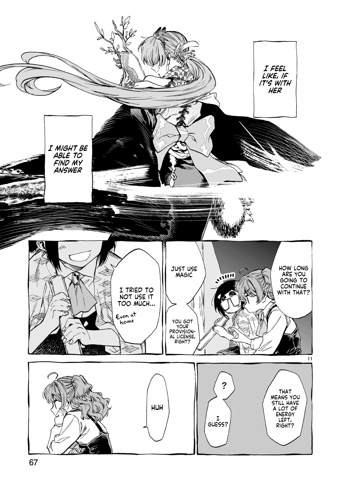 Nina-san no Mahou Seikatsu Chapter 17 page 11 - Chapter 17: The teacher and student from the north (Second Part)