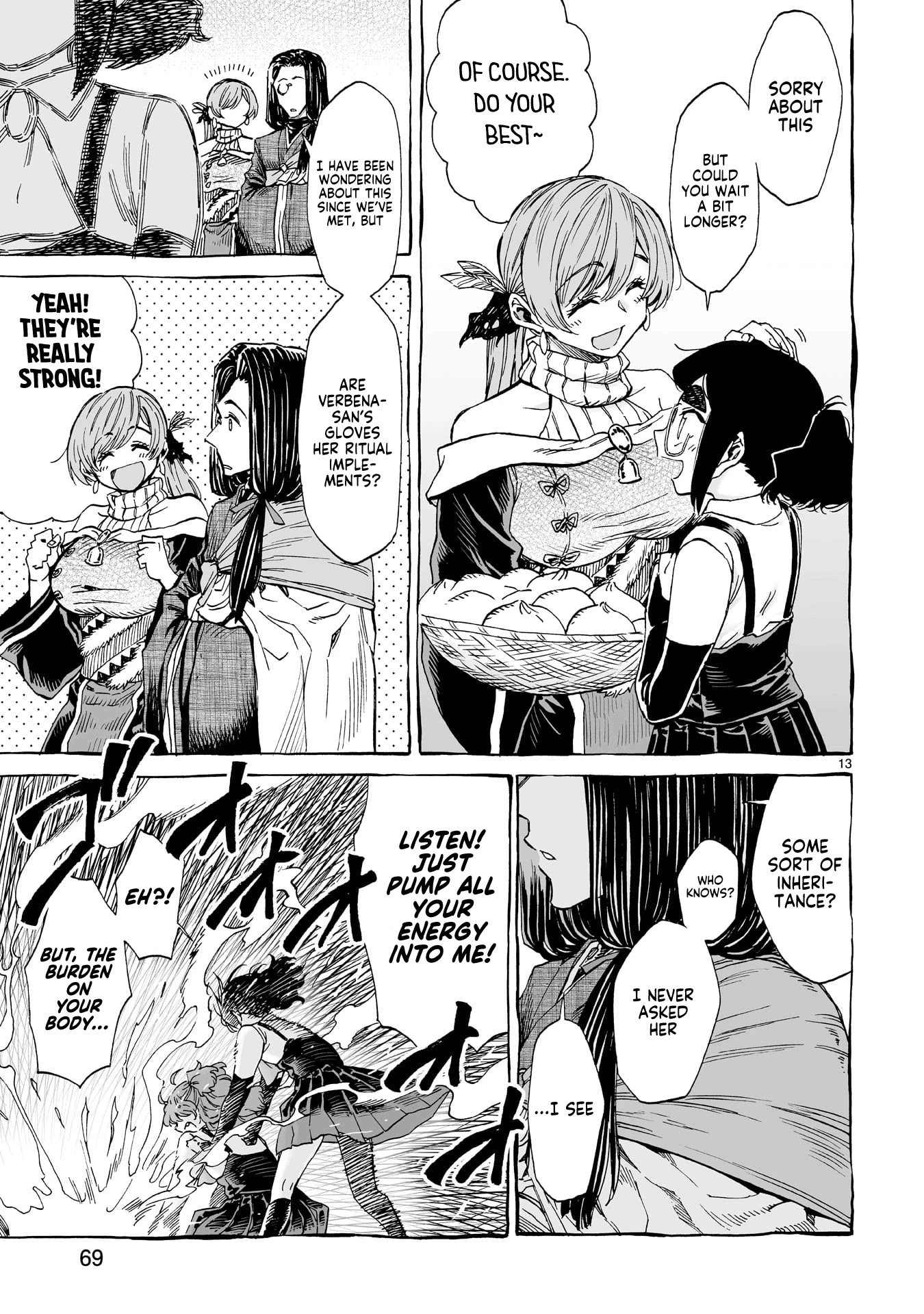 Nina-san no Mahou Seikatsu Chapter 17 page 13 - Chapter 17: The teacher and student from the north (Second Part)