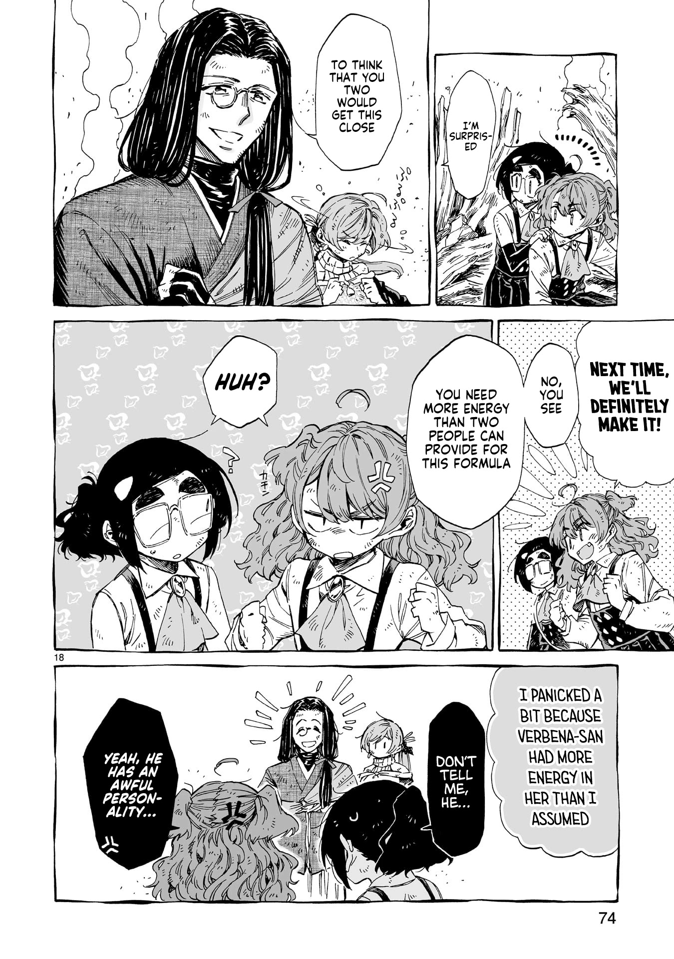 Nina-san no Mahou Seikatsu Chapter 17 page 18 - Chapter 17: The teacher and student from the north (Second Part)