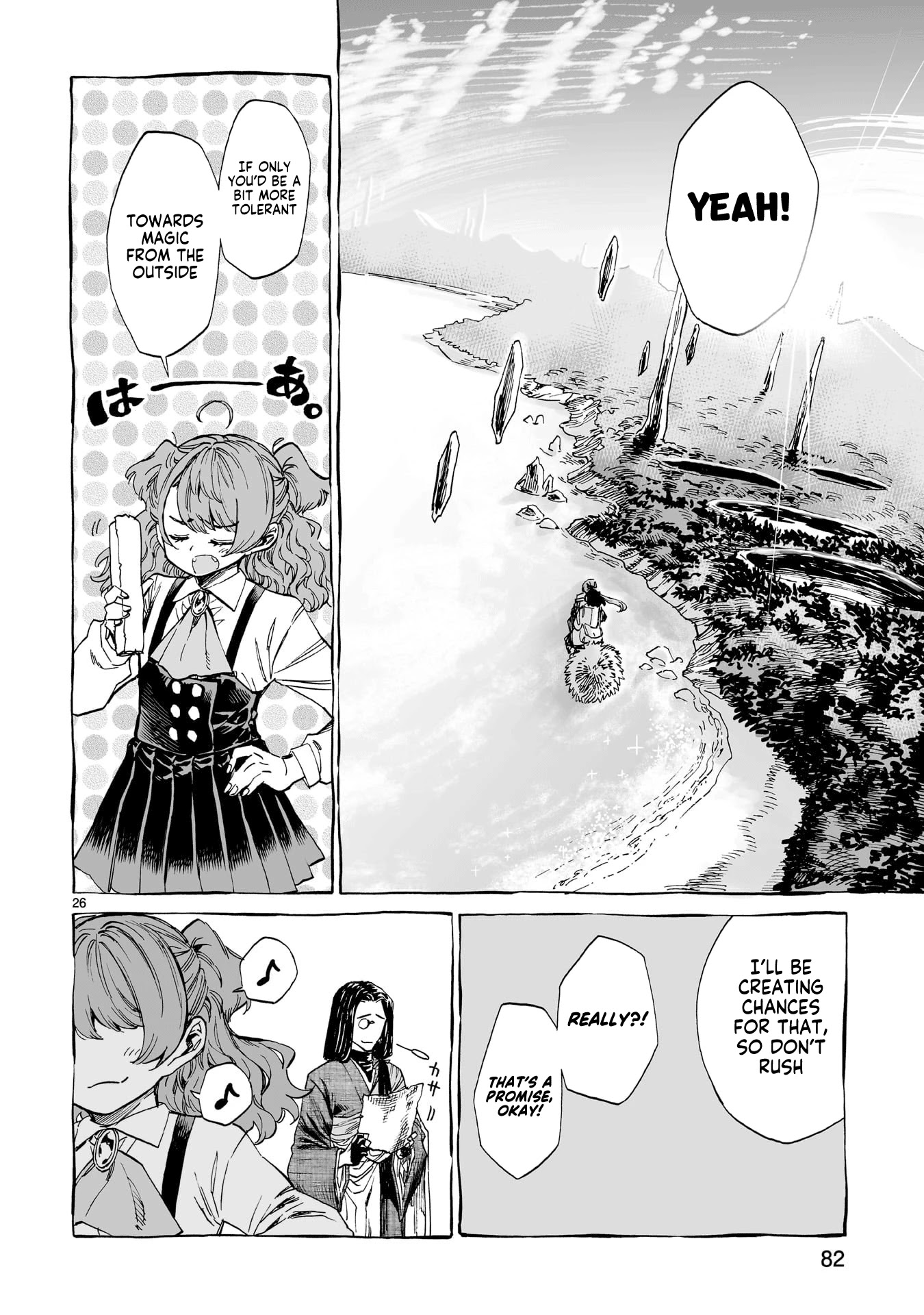 Nina-san no Mahou Seikatsu Chapter 17 page 25 - Chapter 17: The teacher and student from the north (Second Part)