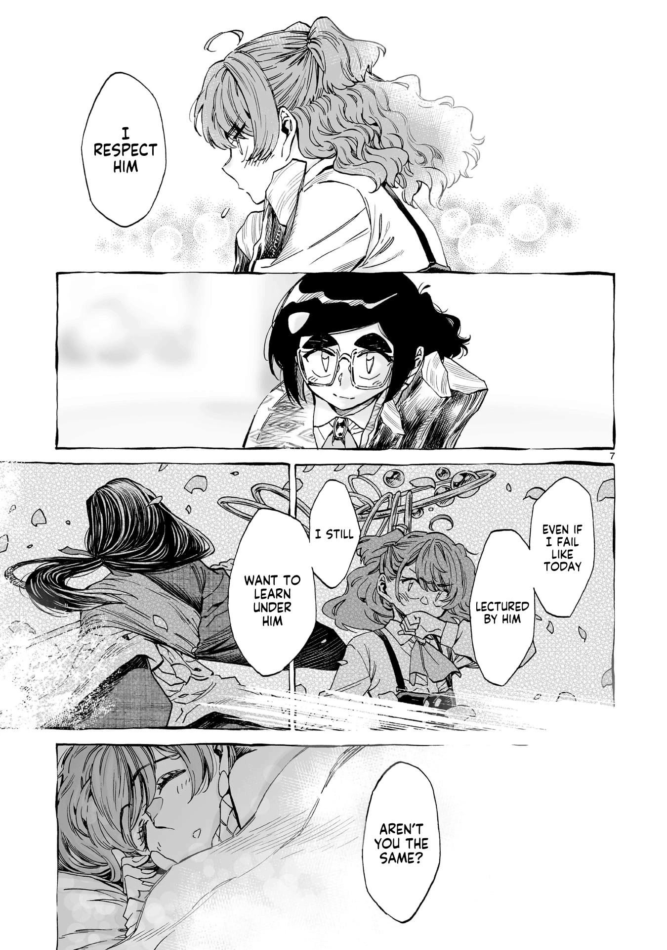 Nina-san no Mahou Seikatsu Chapter 17 page 7 - Chapter 17: The teacher and student from the north (Second Part)