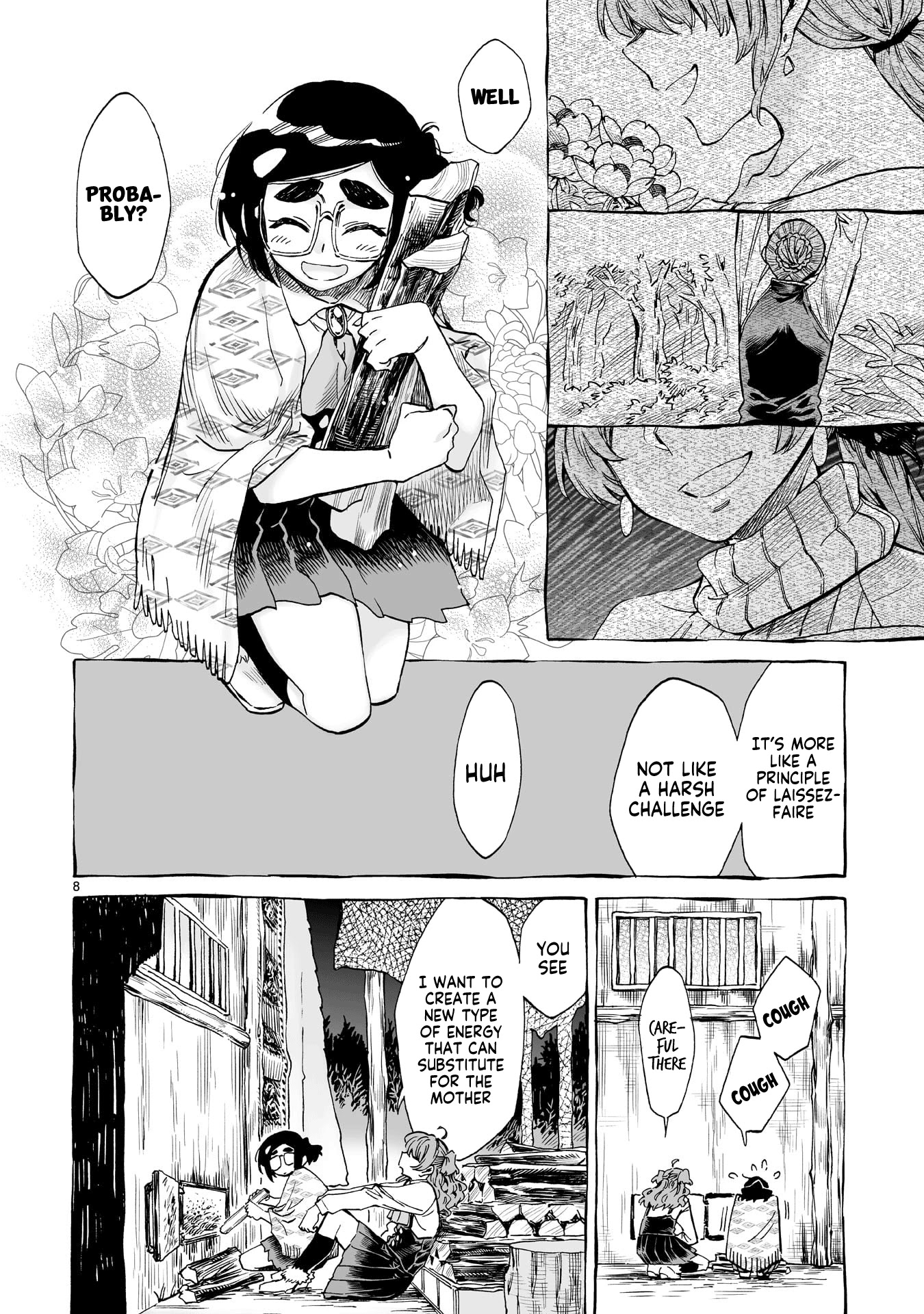 Nina-san no Mahou Seikatsu Chapter 17 page 8 - Chapter 17: The teacher and student from the north (Second Part)