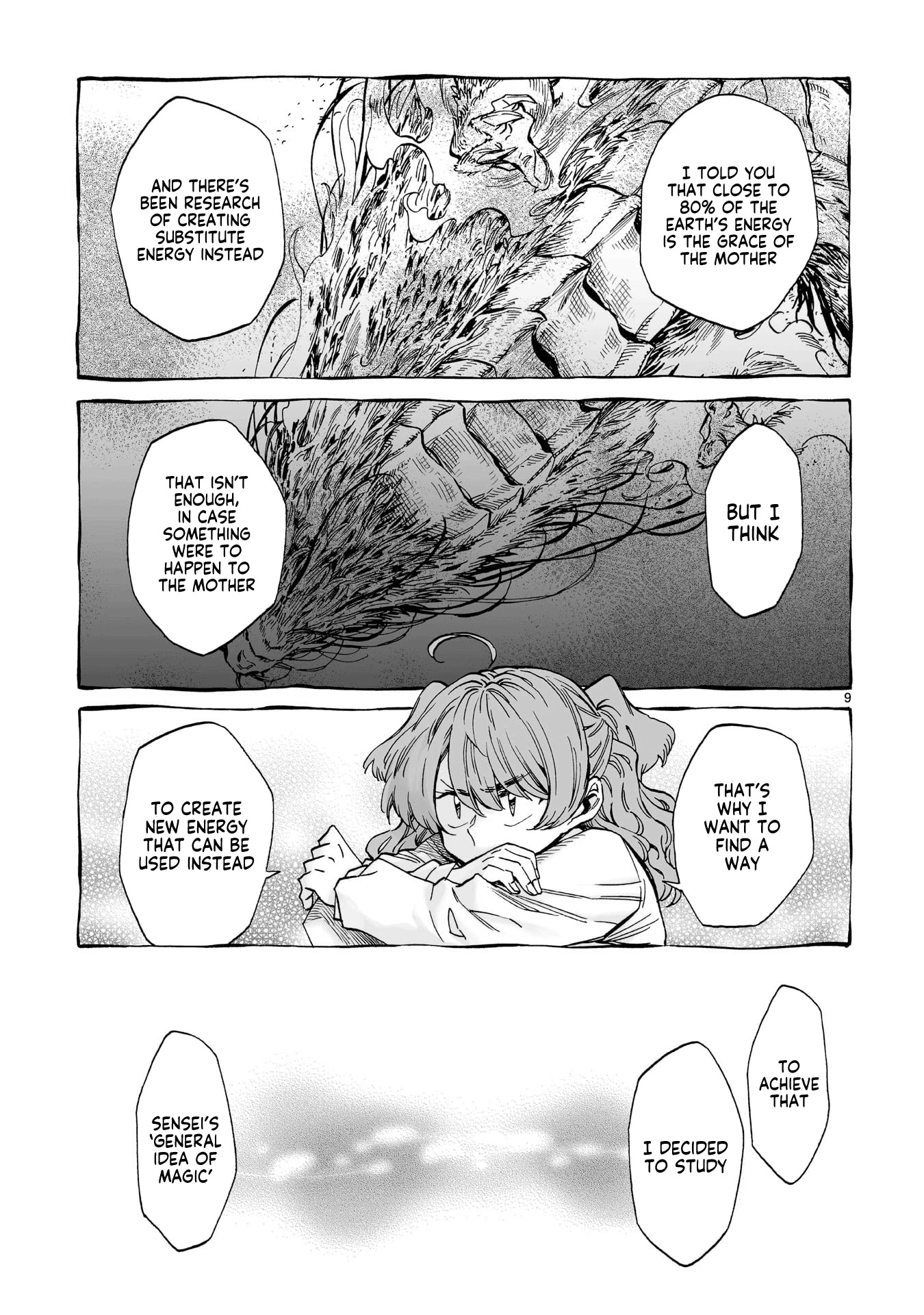 Nina-san no Mahou Seikatsu Chapter 17 page 9 - Chapter 17: The teacher and student from the north (Second Part)
