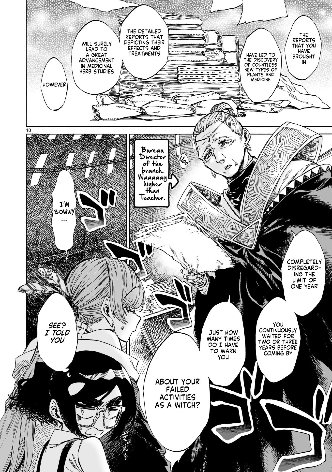 Nina-san no Mahou Seikatsu Chapter 18 page 10 - Chapter 18: Family and magic (First Part)